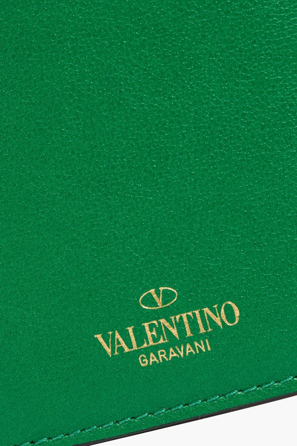 VALENTINO GARAVANI One Stud leather badge holder