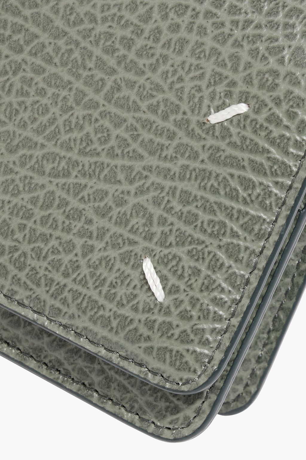 MAISON MARGIELA Four Stitch pebbled-leather wallet