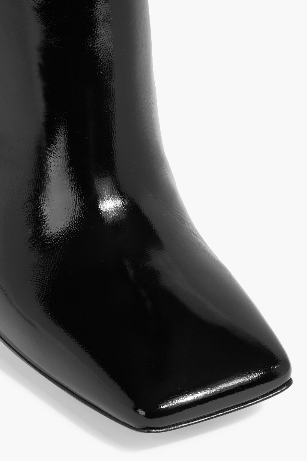 GIANVITO ROSSI Vanta glossed-leather knee boots