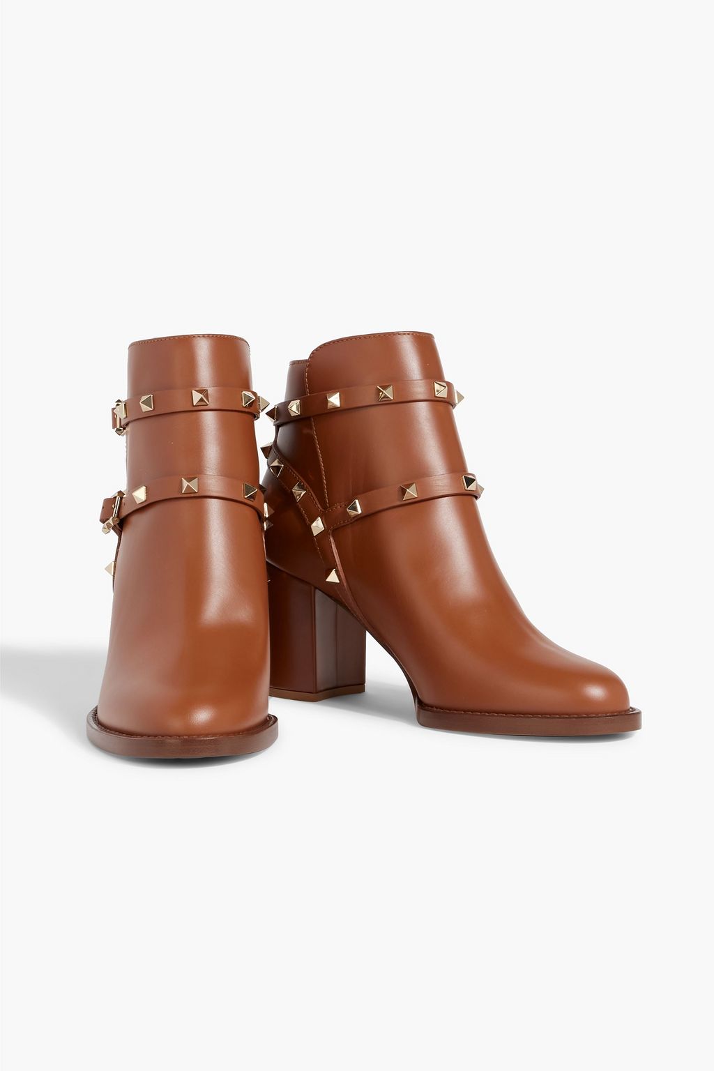 VALENTINO GARAVANI Rockstud leather ankle boots