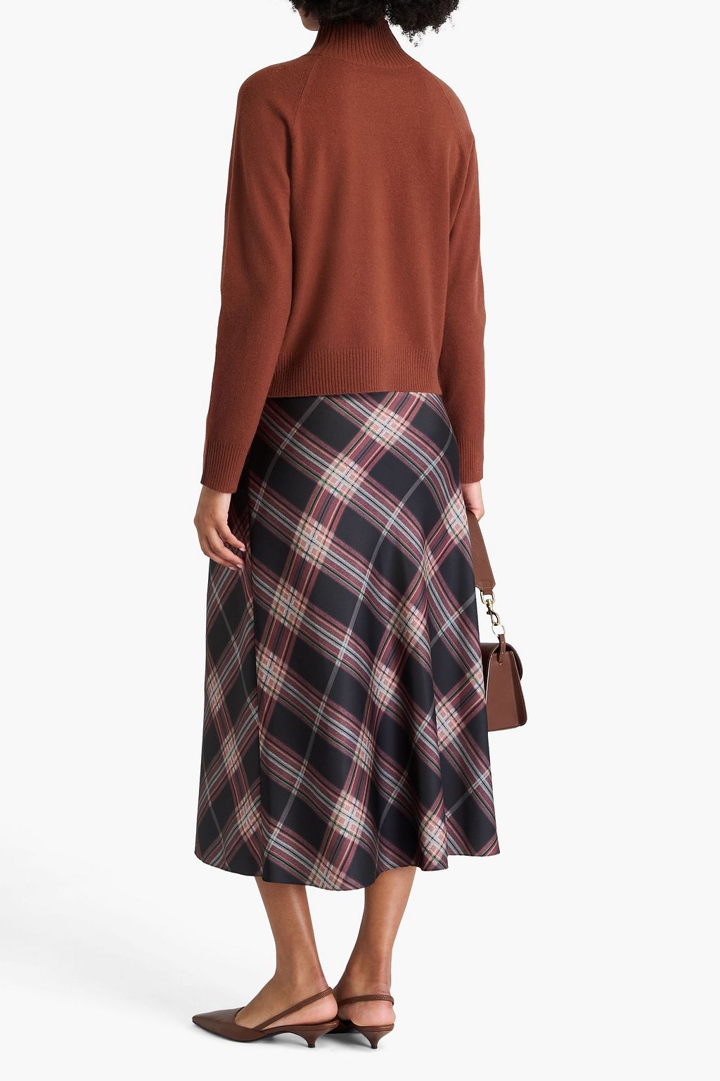 VINCE. Wool-blend turtleneck sweater