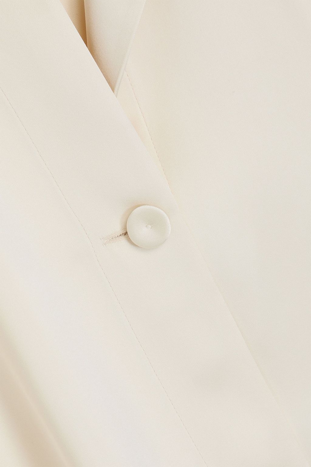 ANOTHER TOMORROW Satin turtleneck top