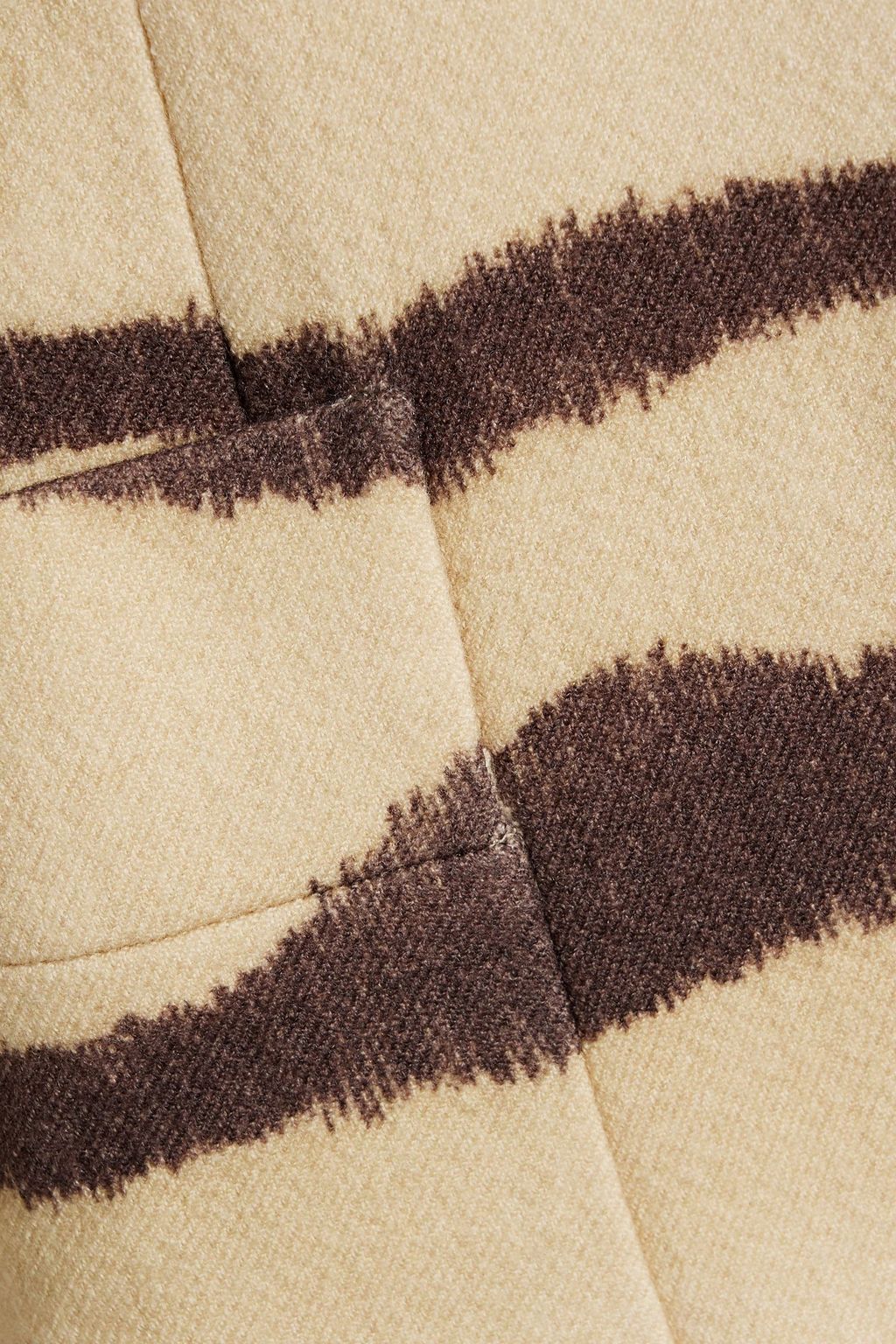 VALENTINO GARAVANI Printed wool-twill coat