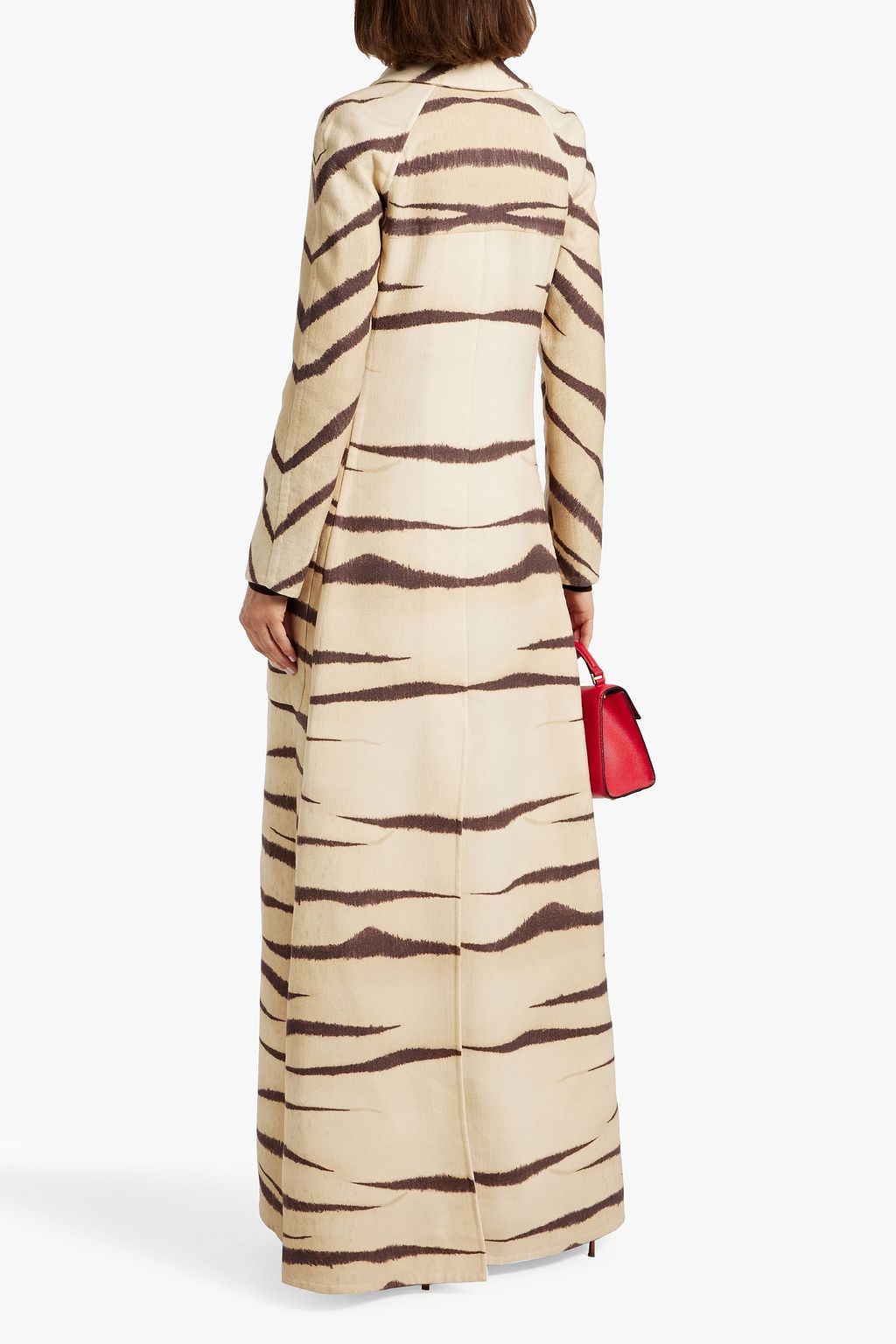 VALENTINO GARAVANI Printed wool-twill coat