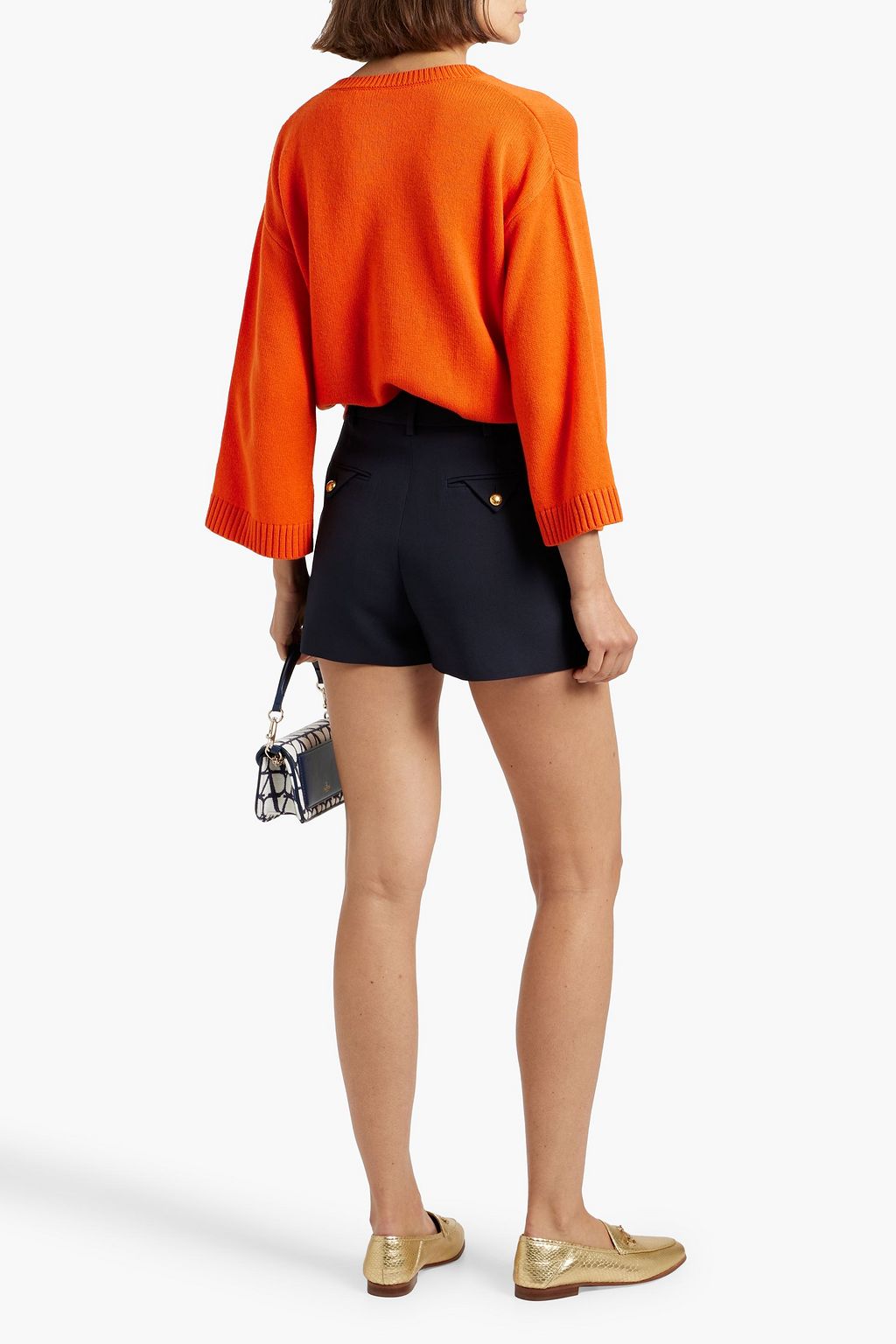 VALENTINO GARAVANI Embellished cashmere sweater