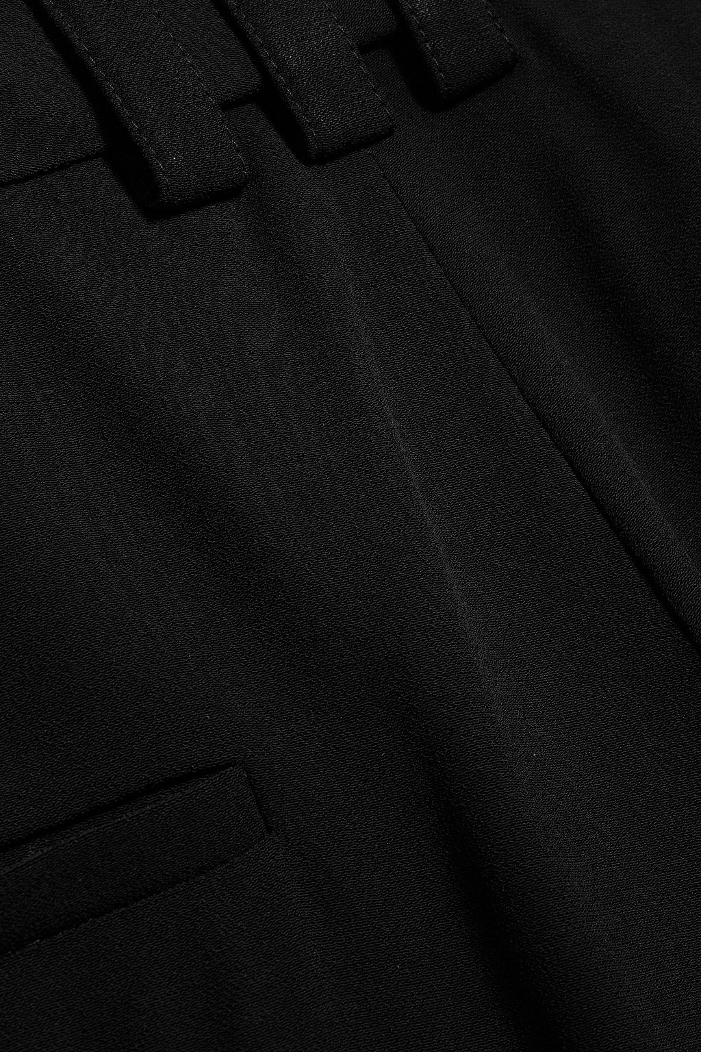 BALMAIN Crepe wide-leg pants