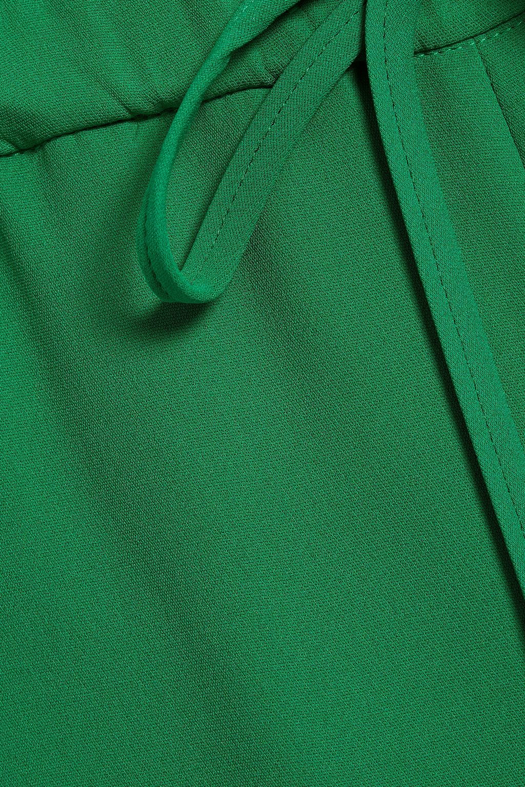 VALENTINO GARAVANI Silk-crepe wide-leg pants