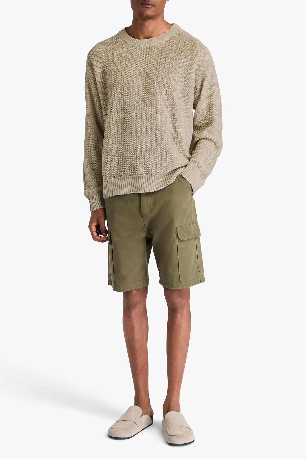 FRESCOBOL CARIOCA Jardim Pullover aus Leinen