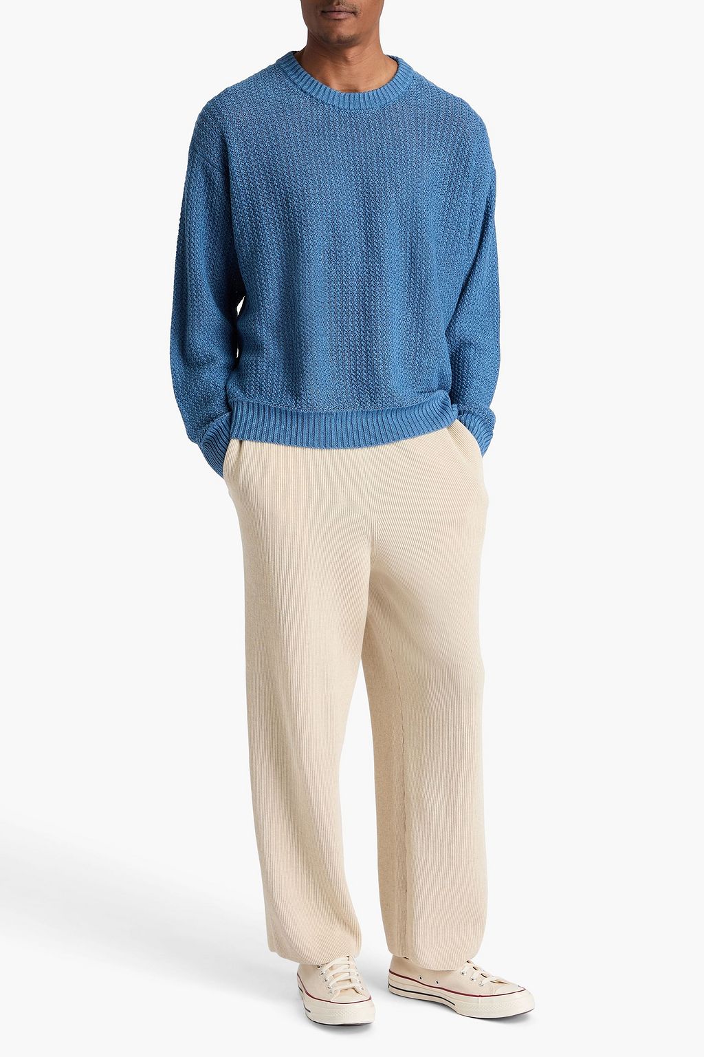 FRESCOBOL CARIOCA Jardim Pullover aus Leinen