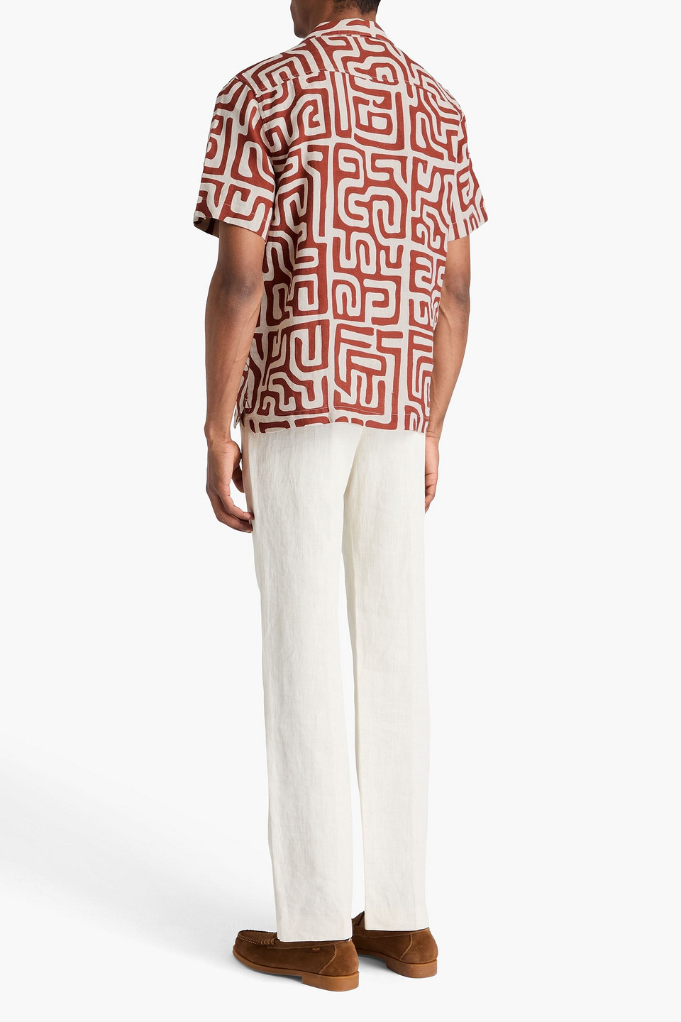 Frescobol Carioca Roberto Linen Shirt