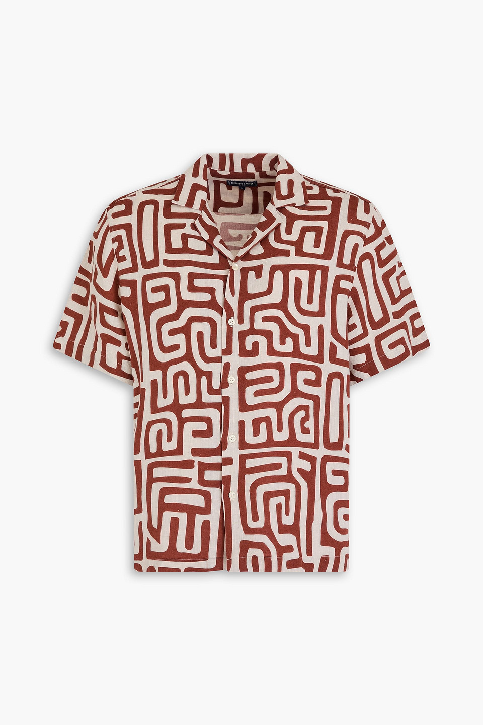 Frescobol Carioca Roberto Linen Shirt