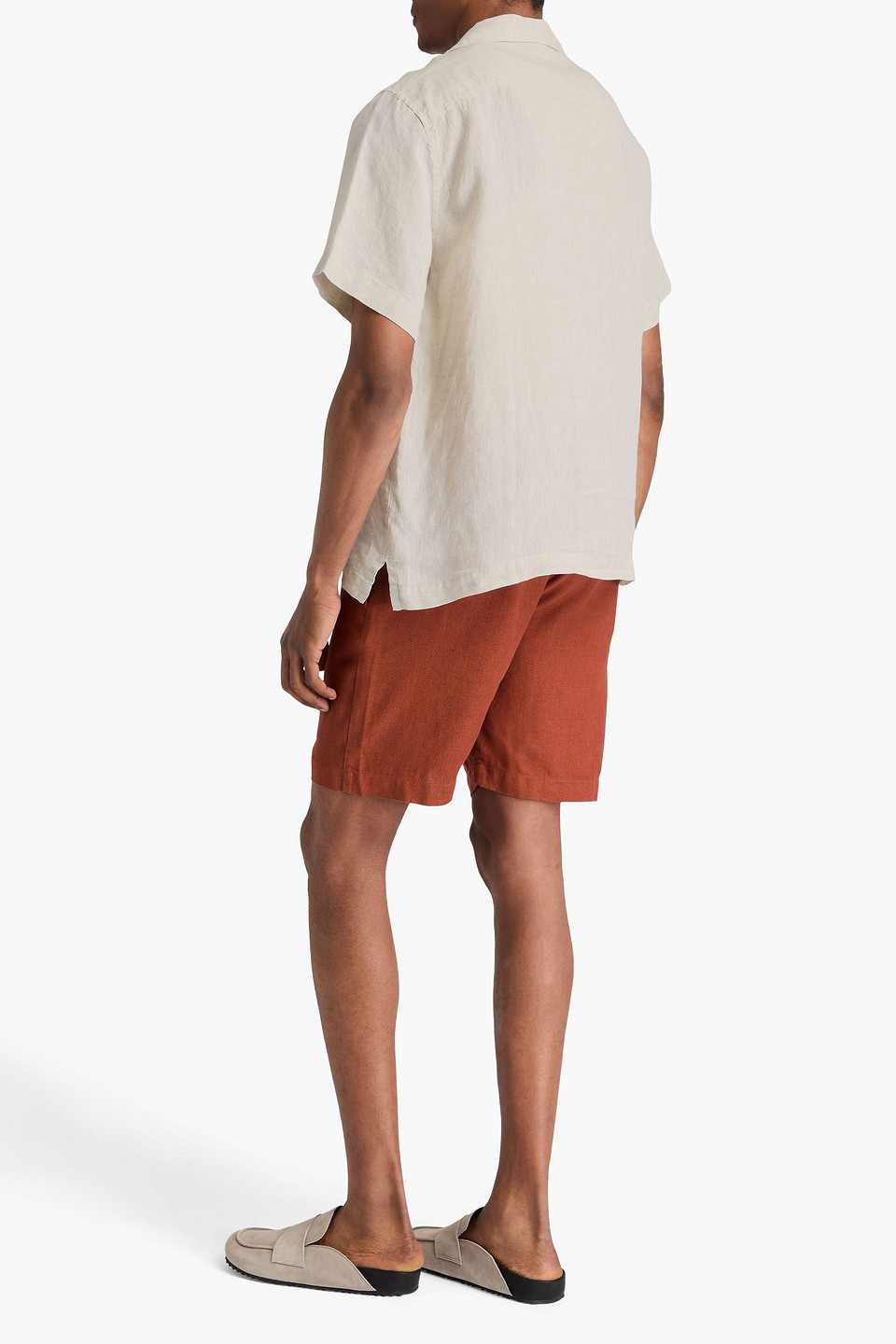 Frescobol Carioca Angelo Linen Shirt