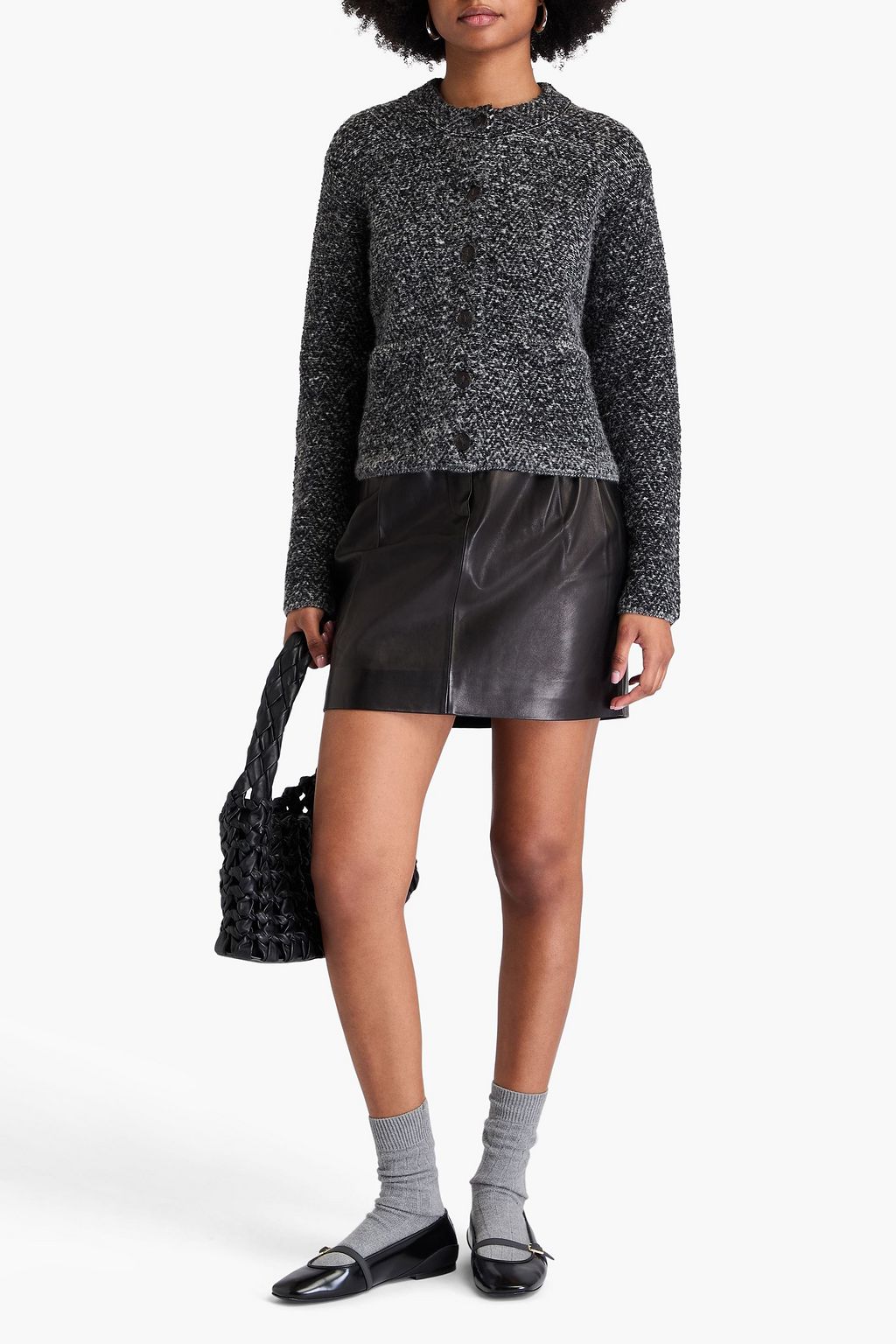 VINCE. Wool-blend cardigan