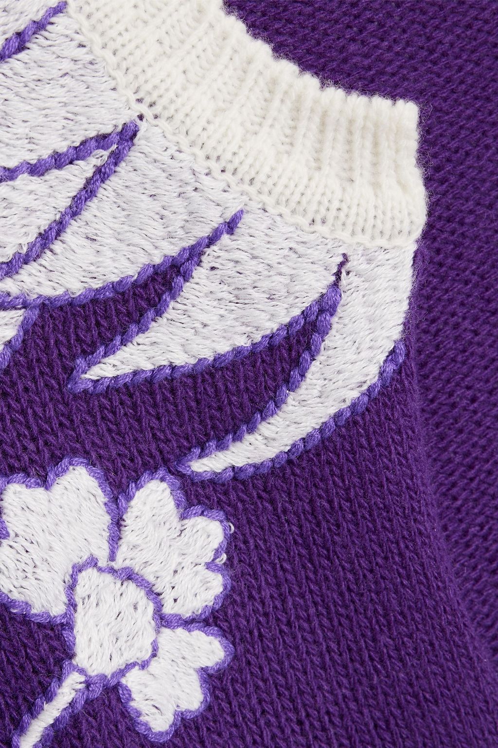 VALENTINO GARAVANI Embroidered wool sweater