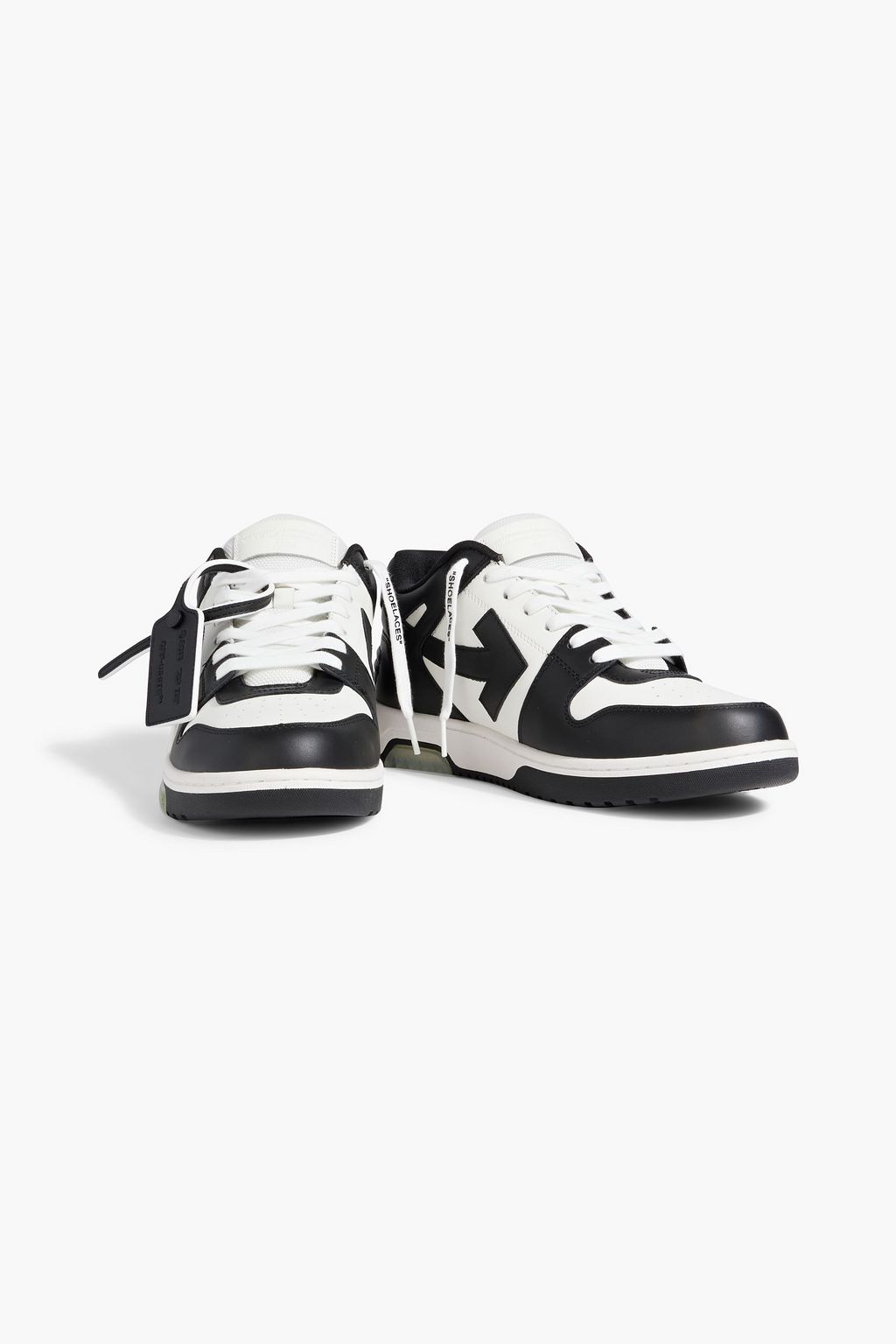 OFF-WHITE™ Out of Office leather sneakers