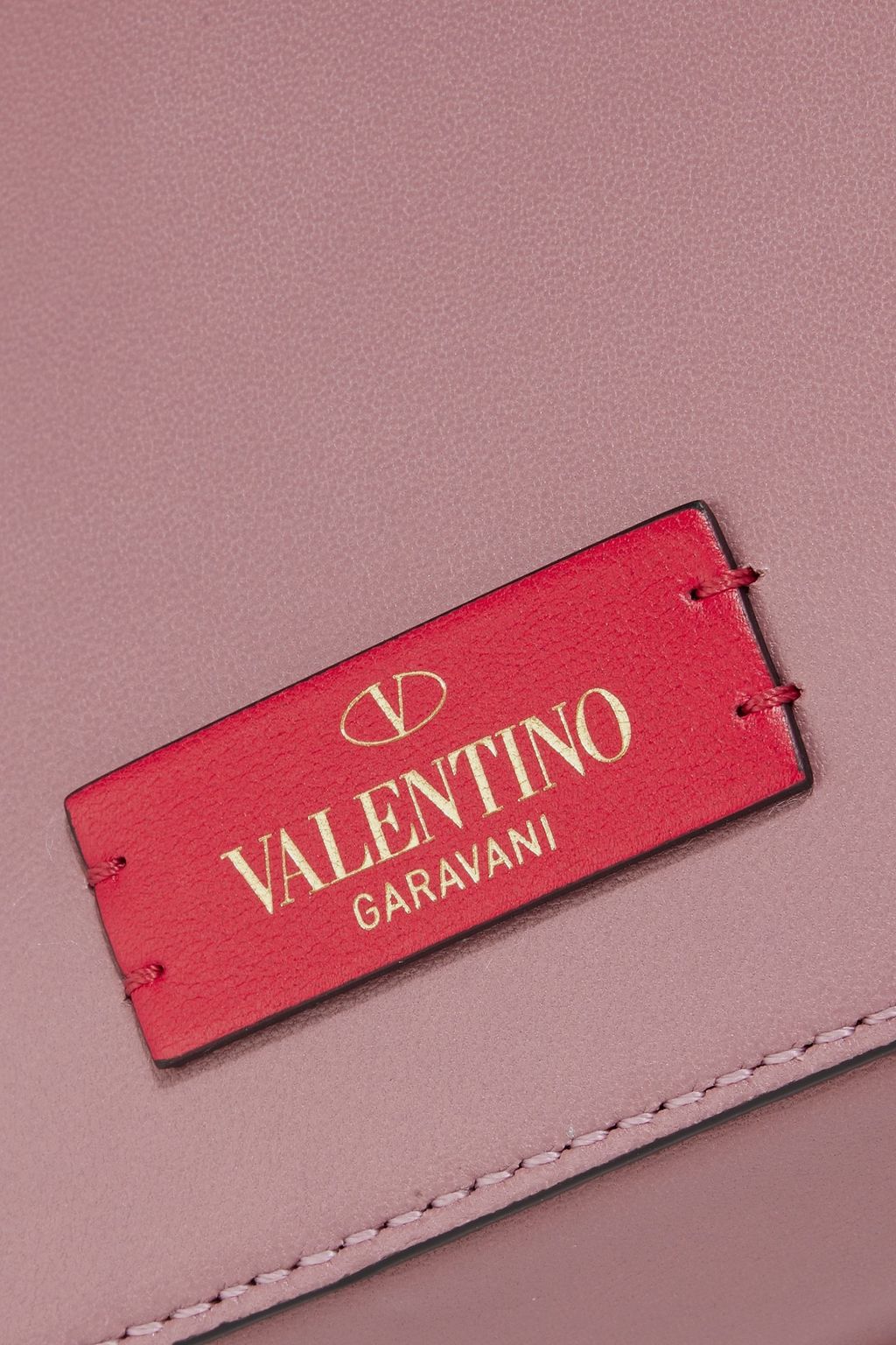VALENTINO GARAVANI VLOGO embossed leather shoulder bag