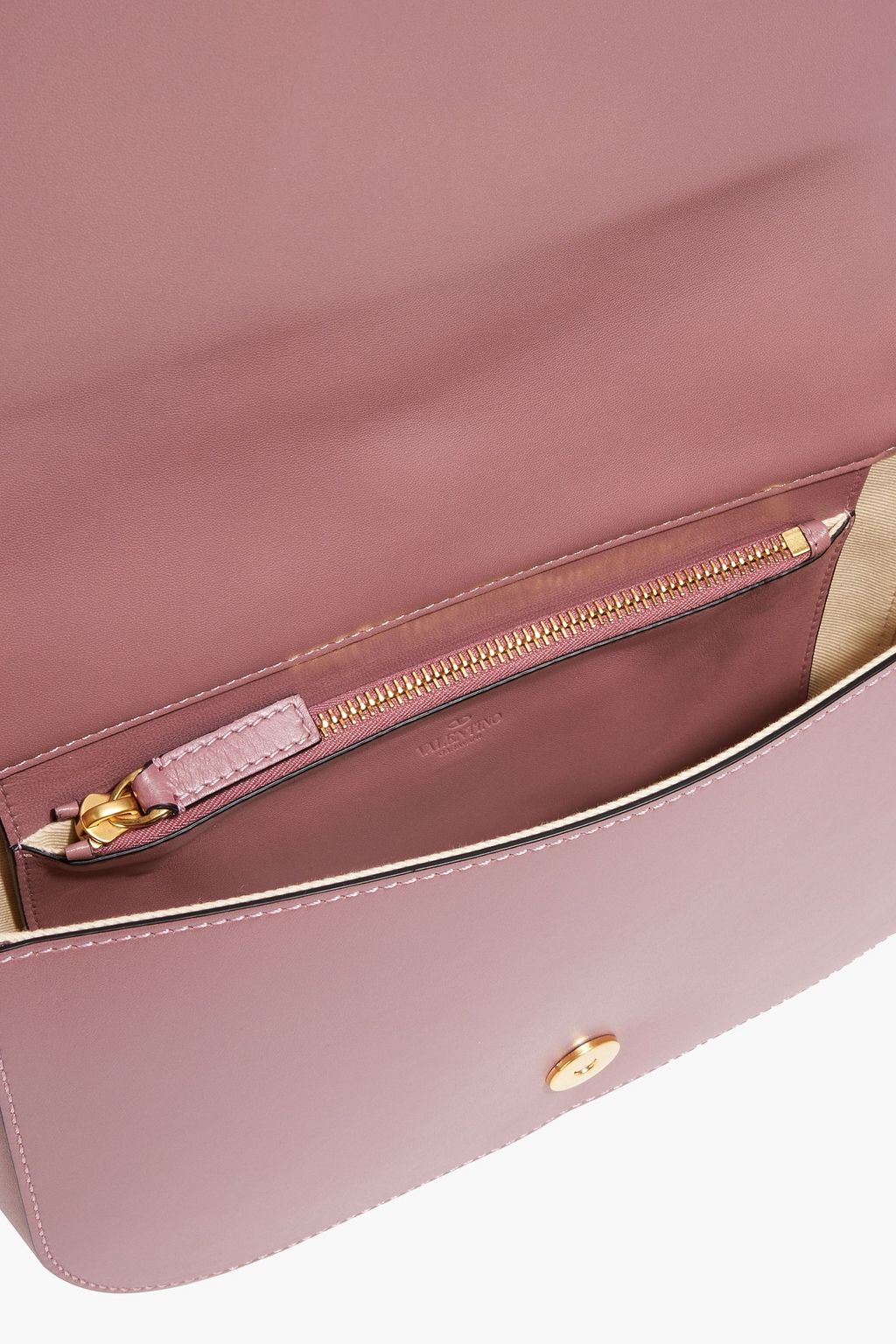 VALENTINO GARAVANI VLOGO embossed leather shoulder bag