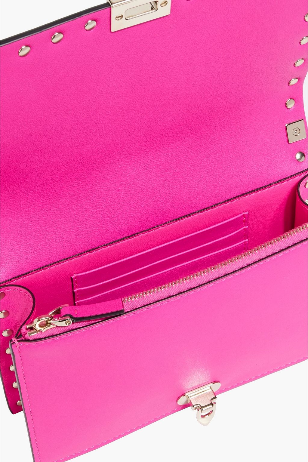 VALENTINO GARAVANI Rockstud leather shoulder bag