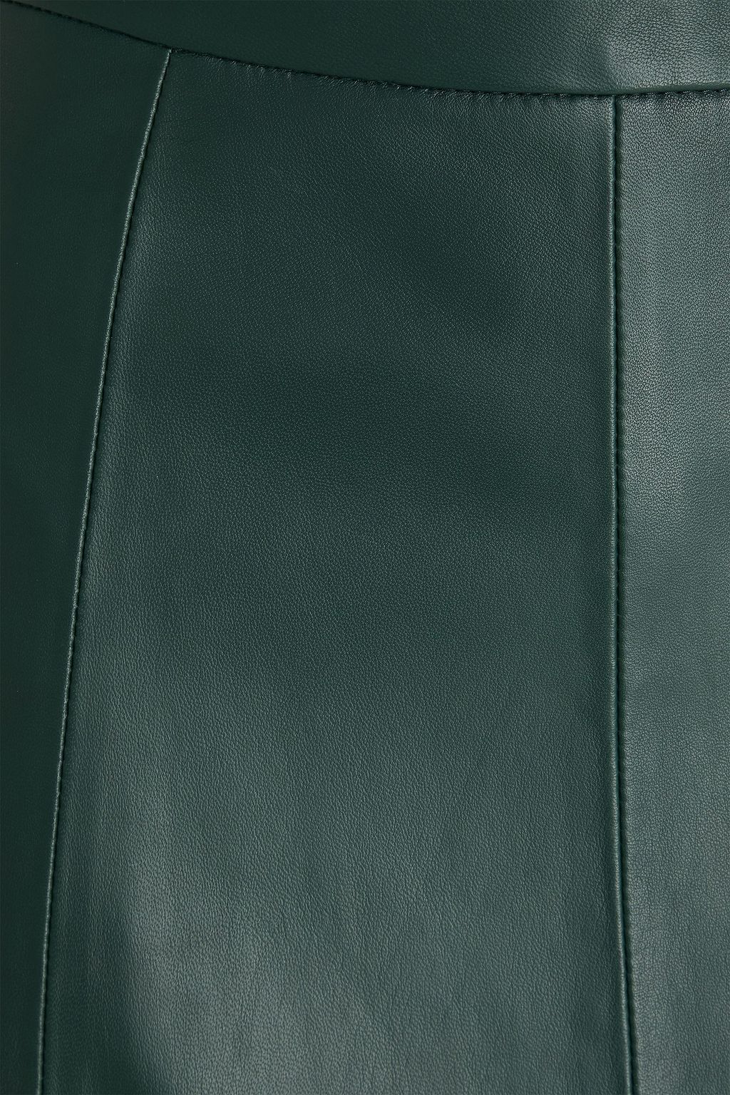 VINCE. Leather midi skirt