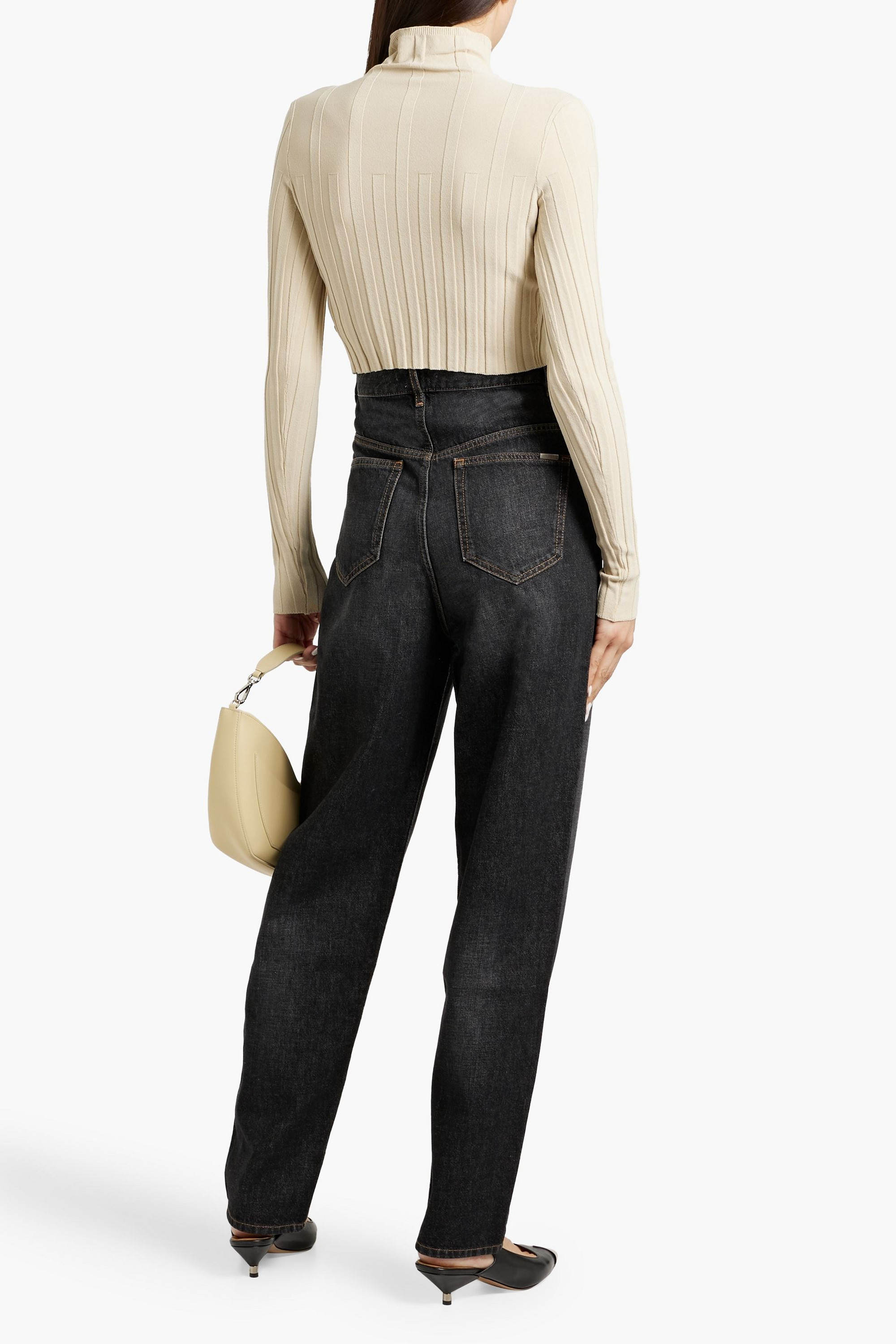Marant Étoile Corsy high-rise tapered jeans