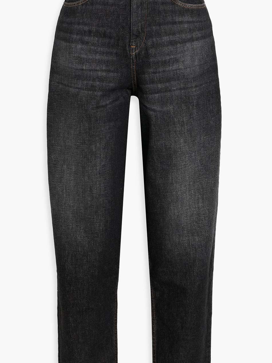 corsy high-rise tapered jeans