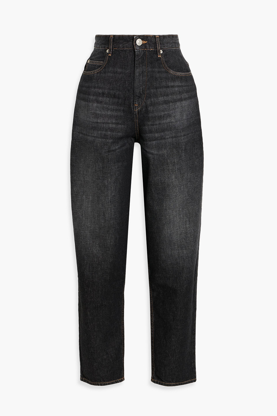 Isabel Marant Étoile Corsy High-rise Tapered Jeans