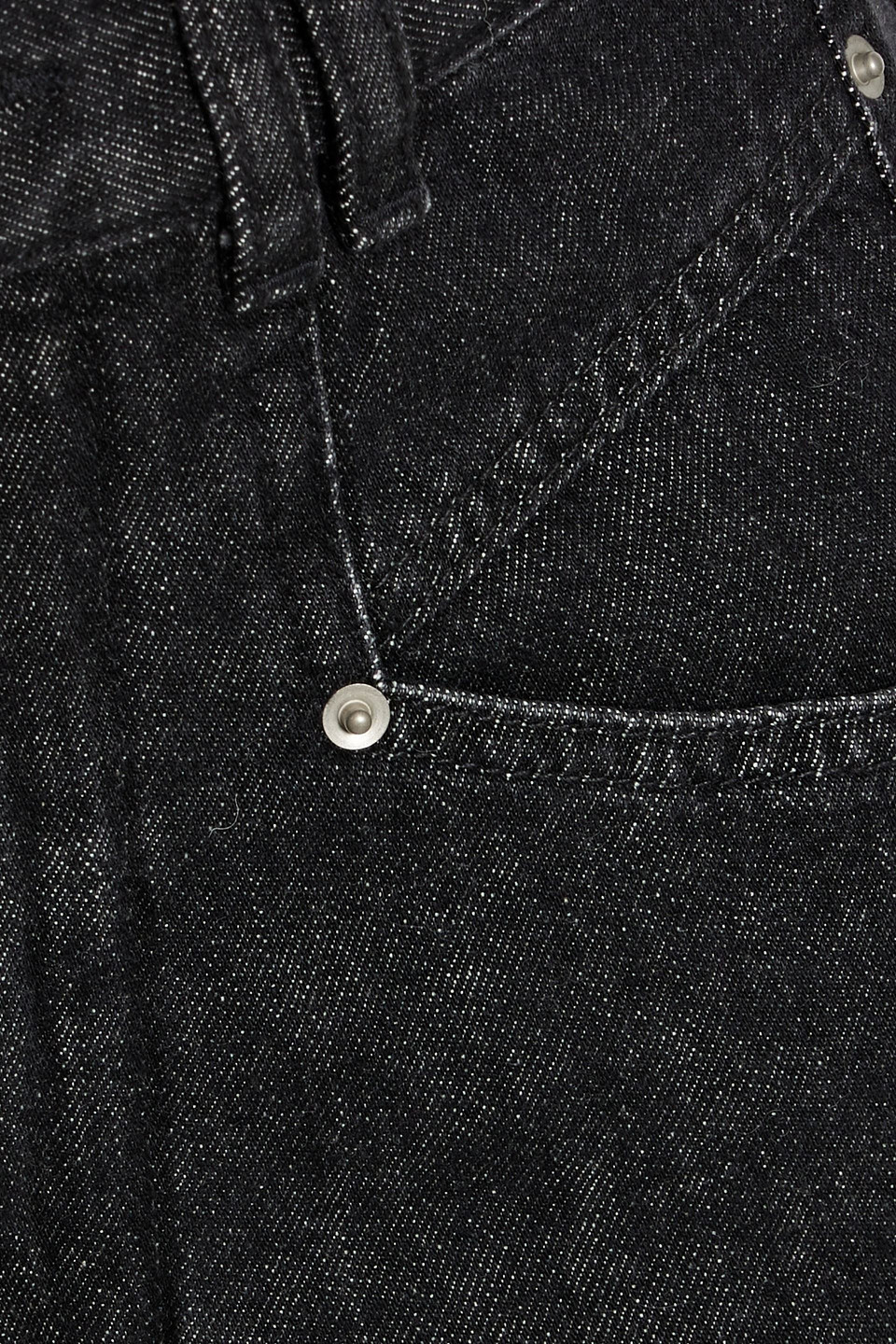 Isabel Marant Dilali Cropped High-rise Straight-leg Jeans In Black