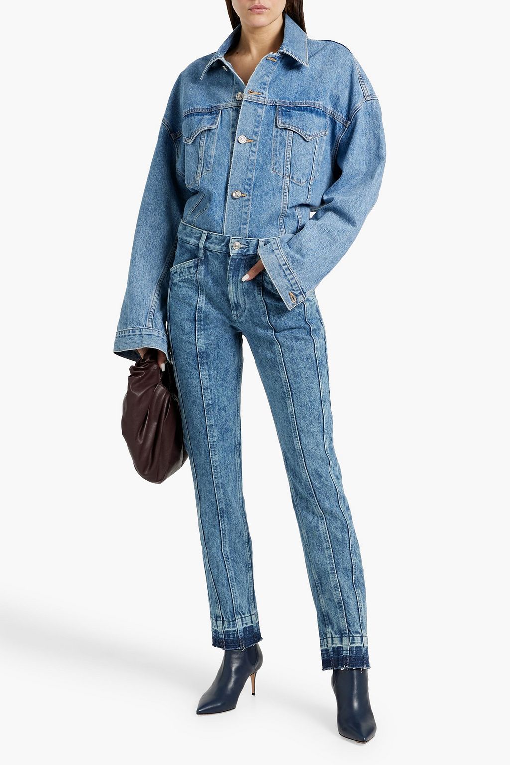 MARANT ÉTOILE Sulanoa high-rise slim-leg jeans
