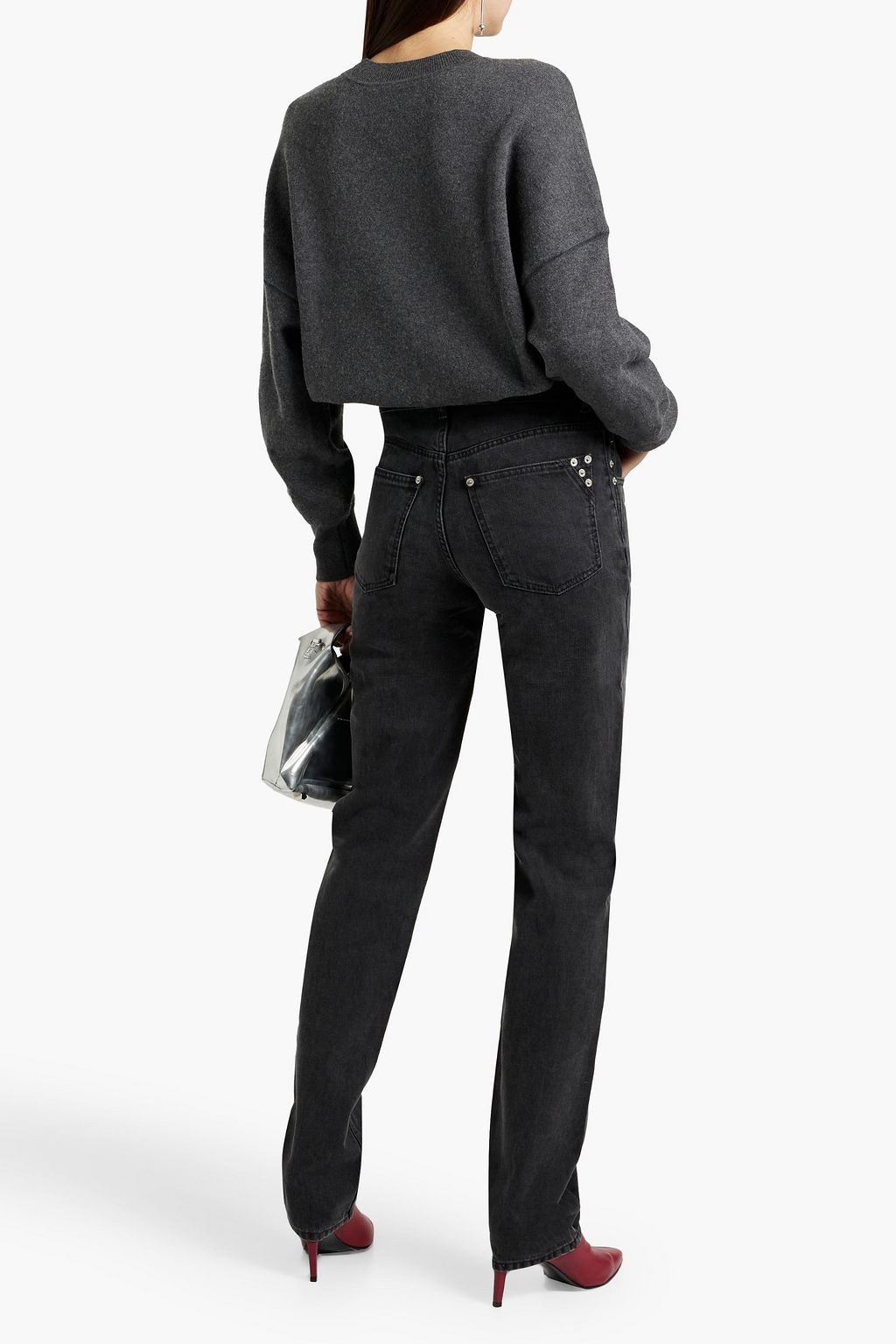 MARANT ÉTOILE Vanda high-rise straight-leg jeans