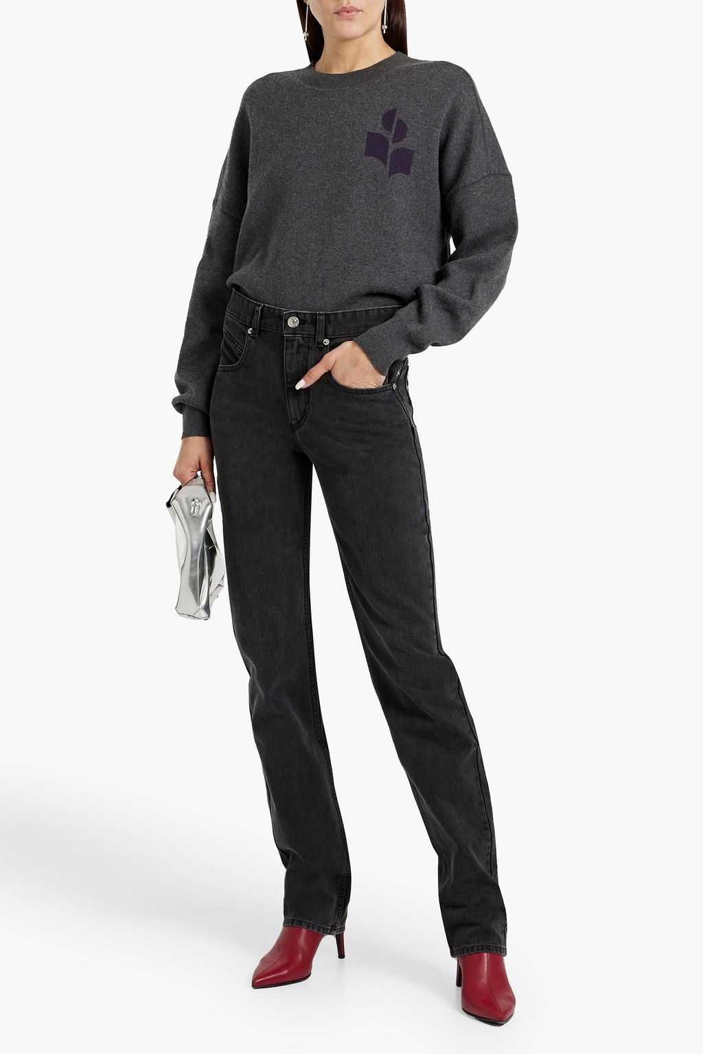 MARANT ÉTOILE Vanda high-rise straight-leg jeans