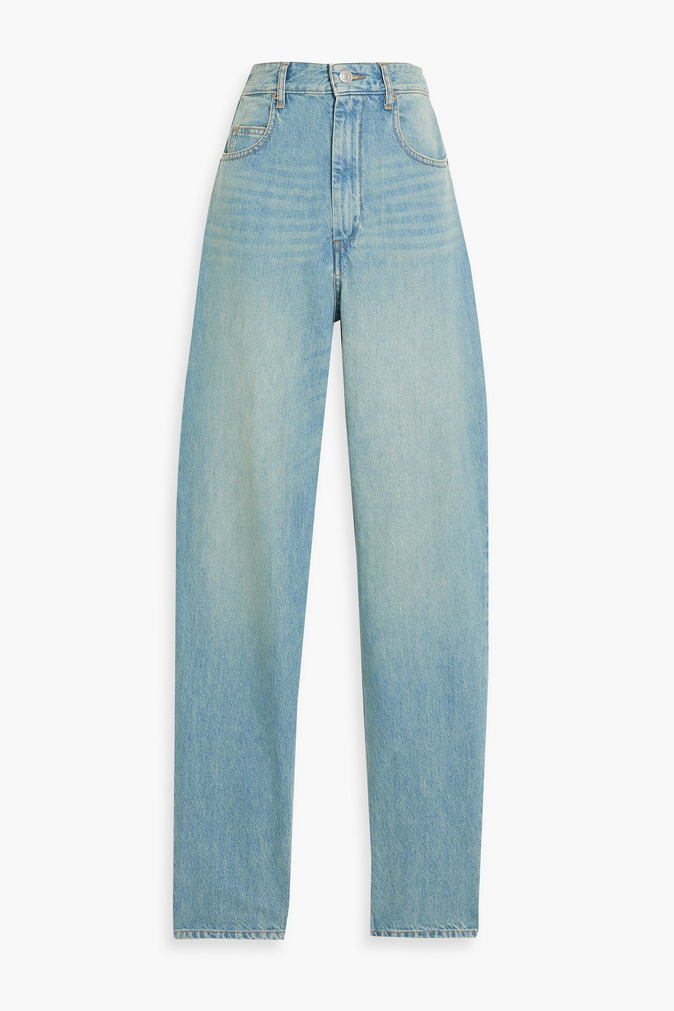 Isabel Marant Étoile Corsy High-rise Tapered Jeans