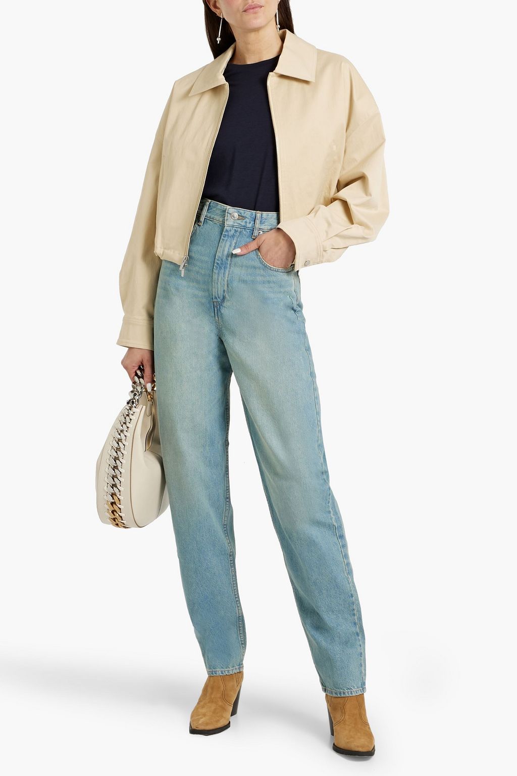 MARANT ÉTOILE Corsy high-rise tapered jeans