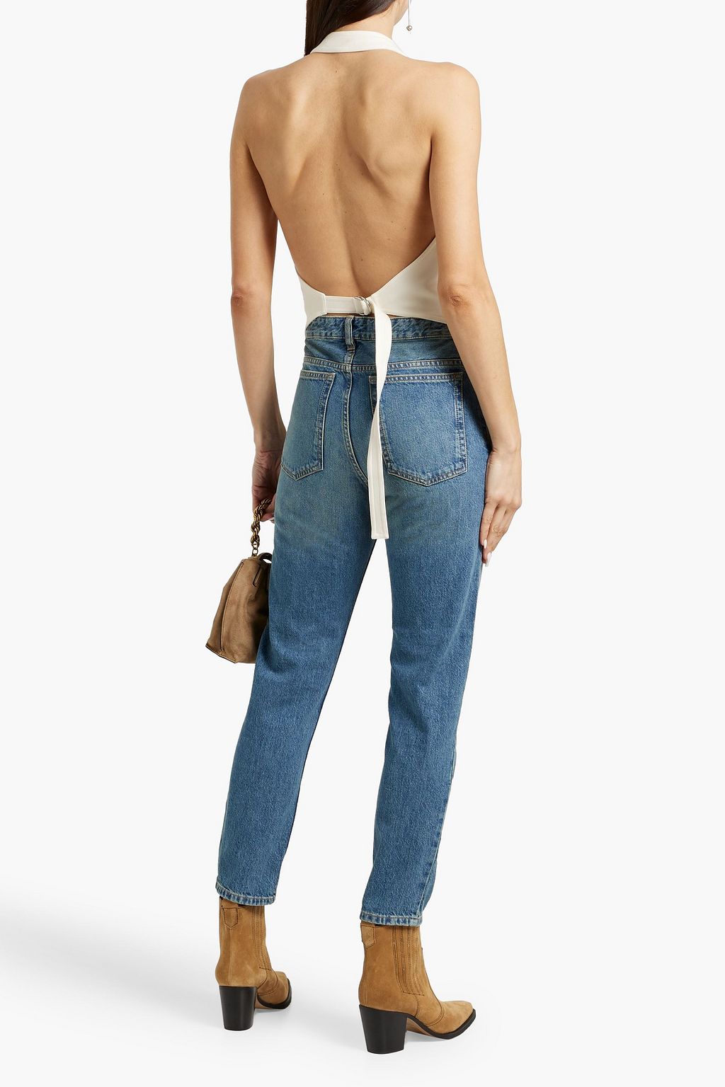 MARANT ÉTOILE Neaj high-rise slim-leg jeans