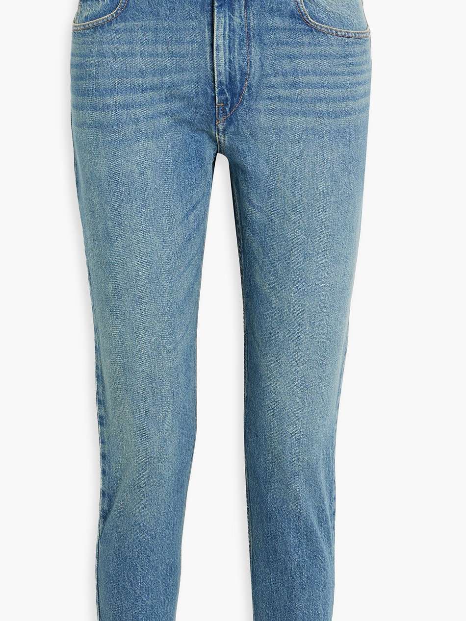 neaj high-rise slim-leg jeans