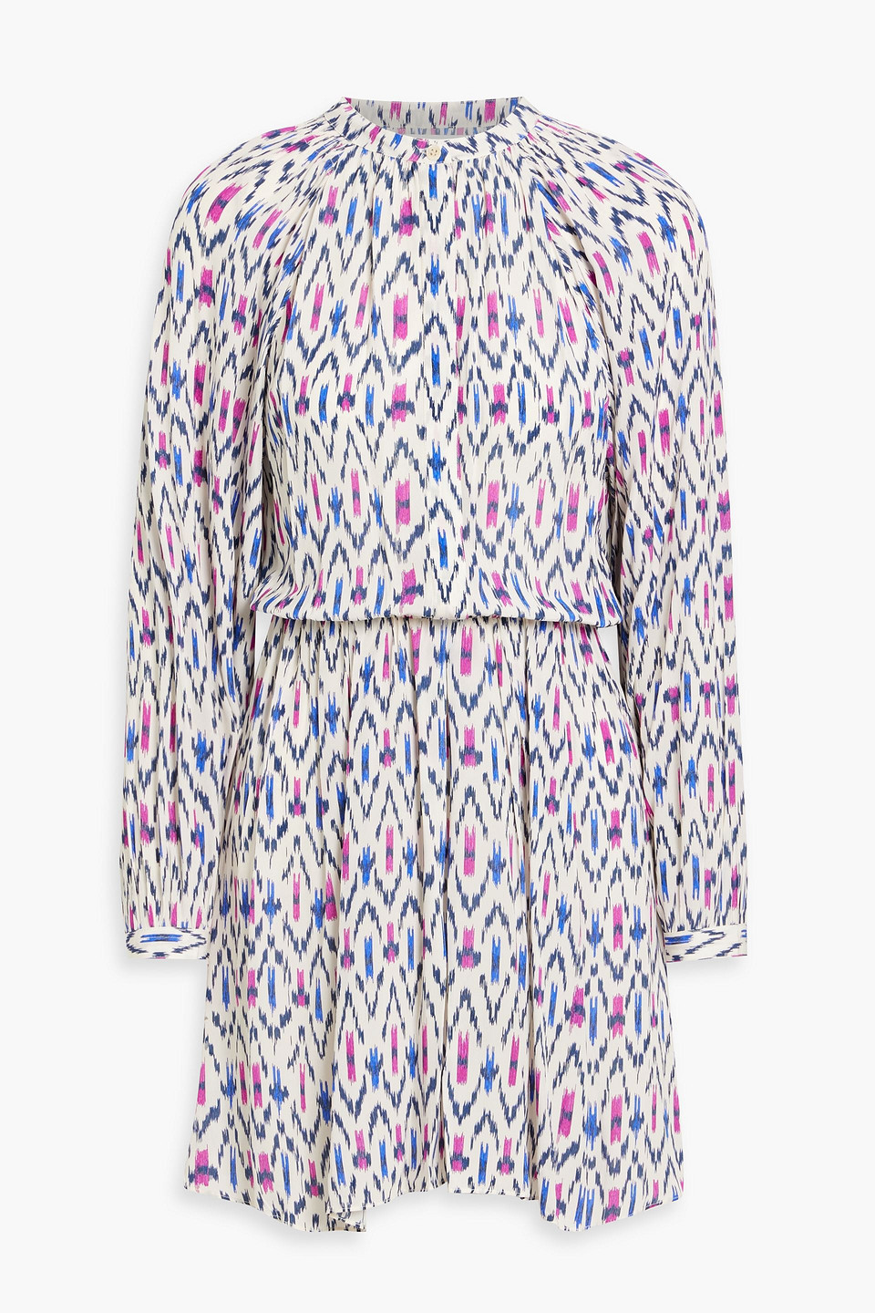 Isabel Marant Étoile Amandine Printed Crepe De Chine Mini Dress