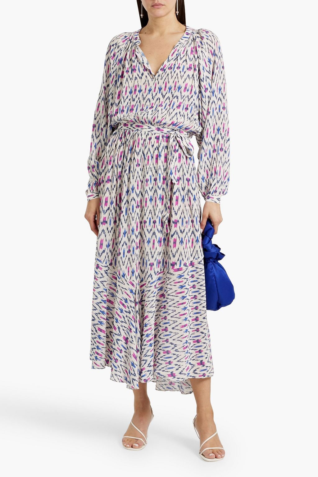 MARANT ÉTOILE Arbela printed crepe midi dress