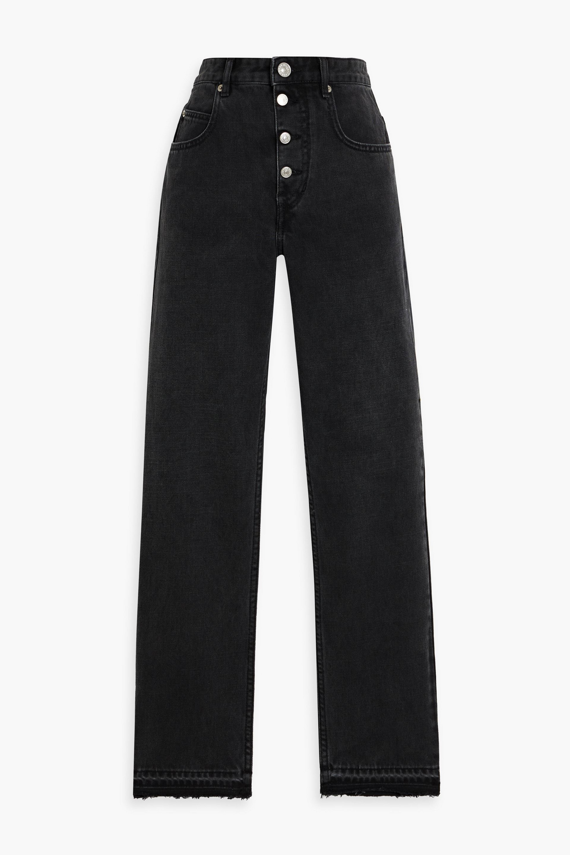 Marant Étoile Belden high-rise straight-leg jeans