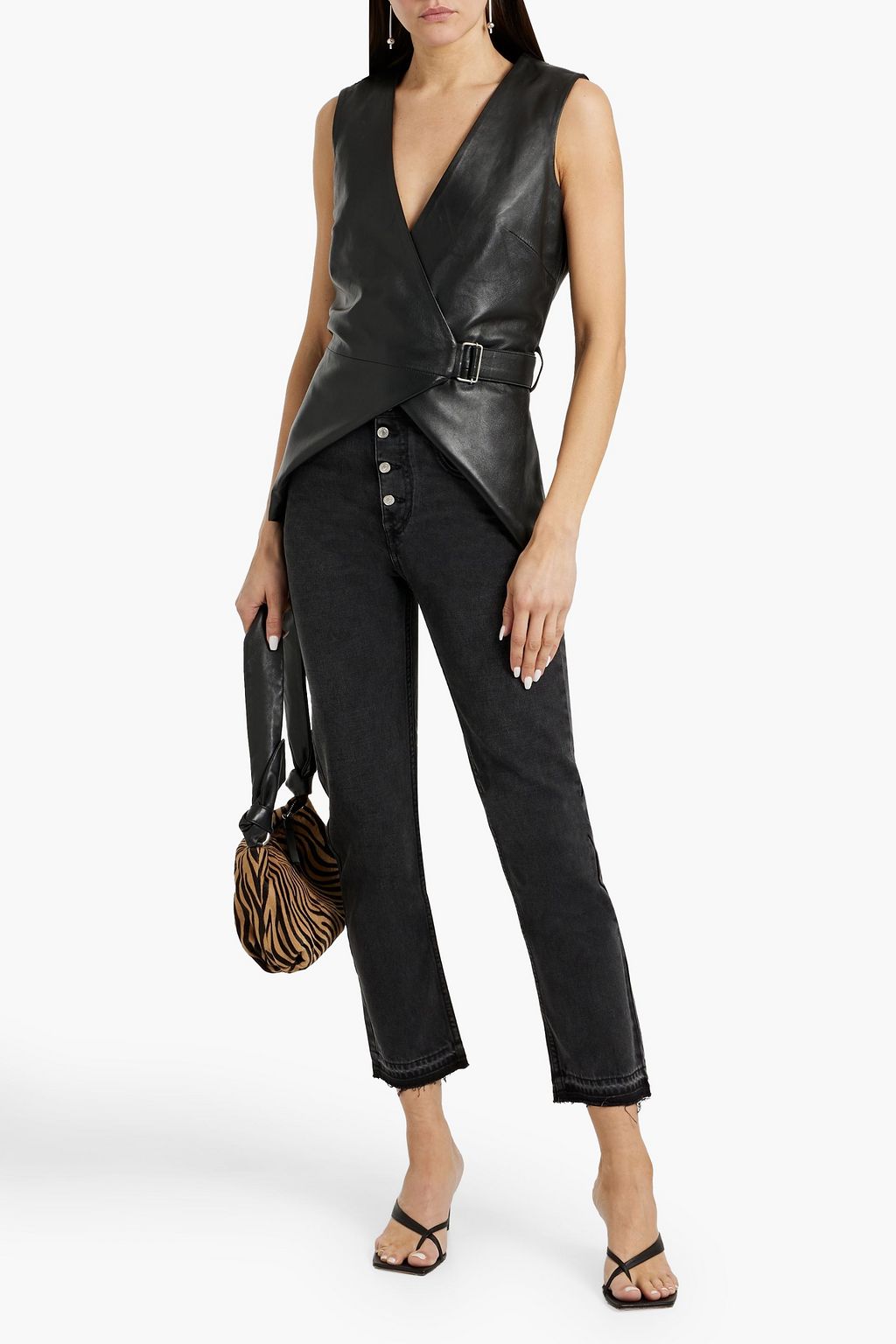 MARANT ÉTOILE Belden high-rise straight-leg jeans