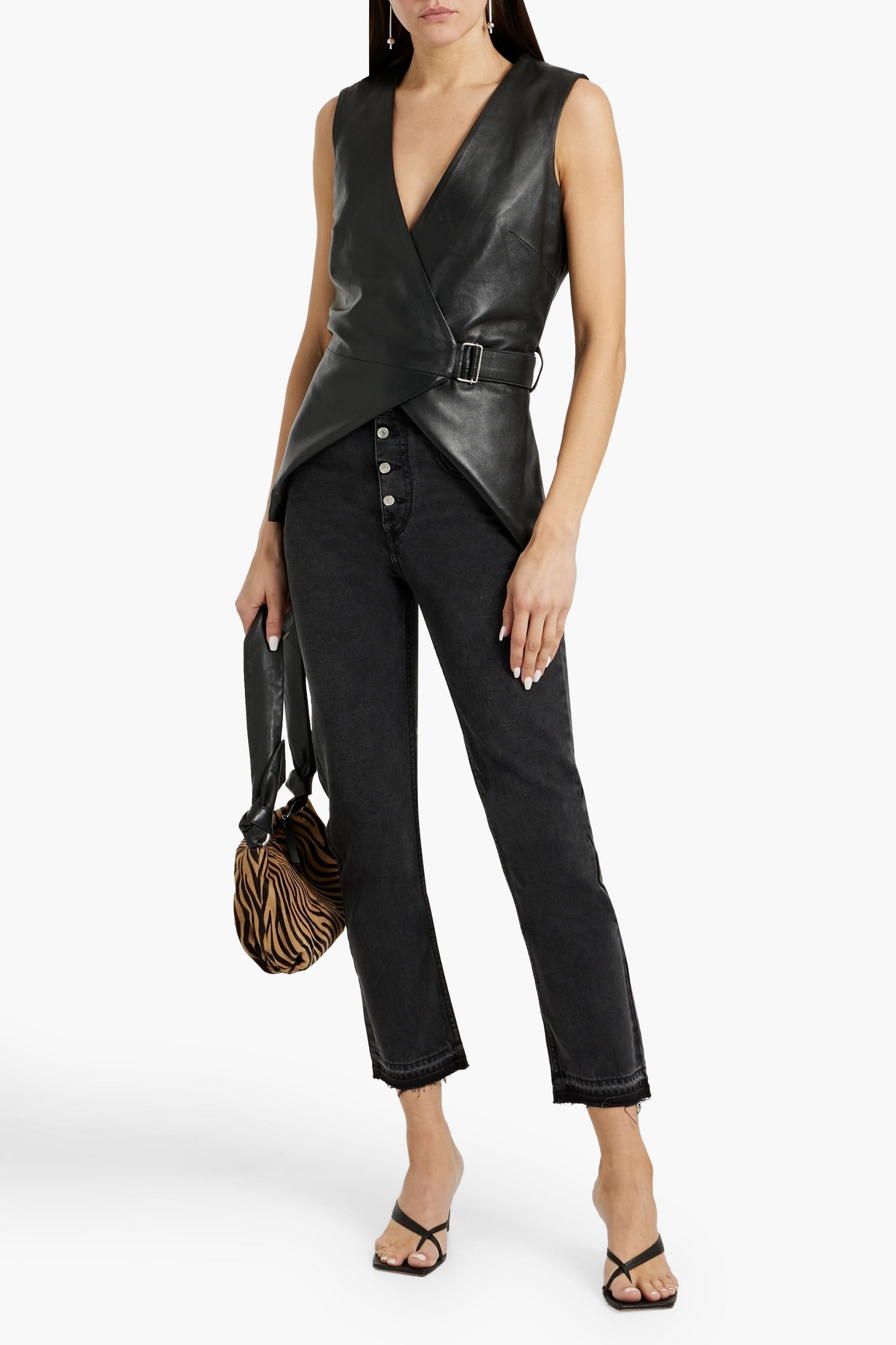 Marant Étoile Belden high-rise straight-leg jeans