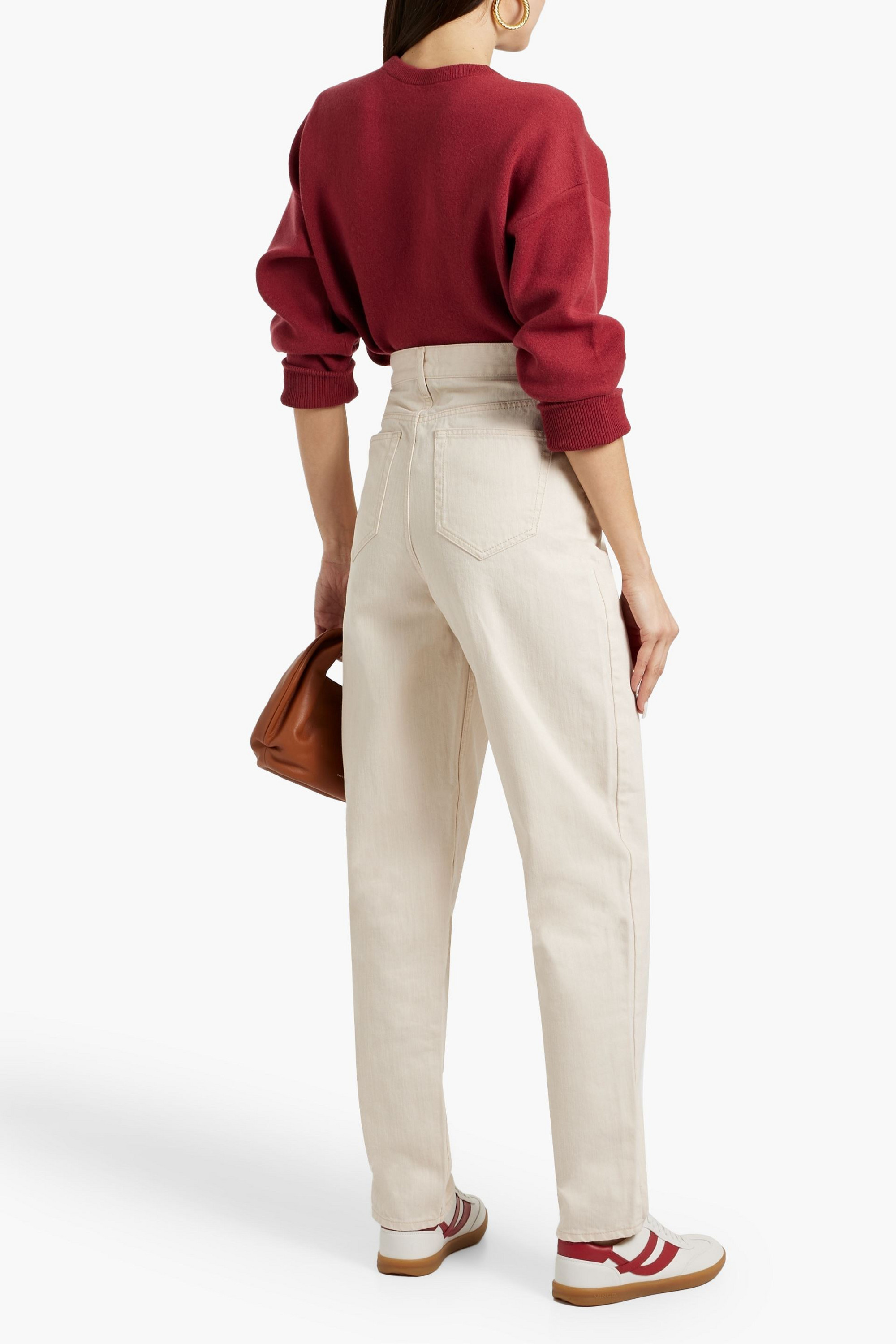 Marant Étoile Corsy high-rise tapered jeans