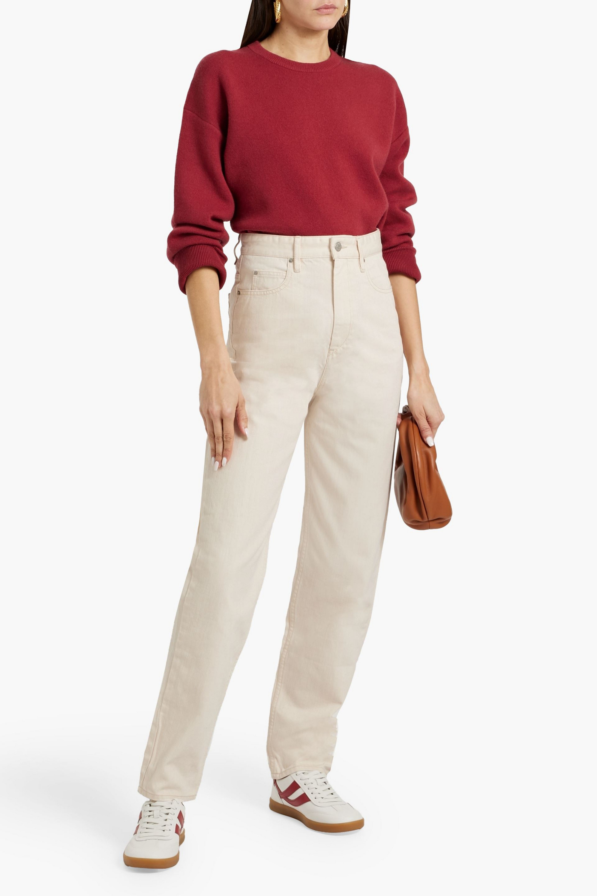 Marant Étoile Corsy high-rise tapered jeans