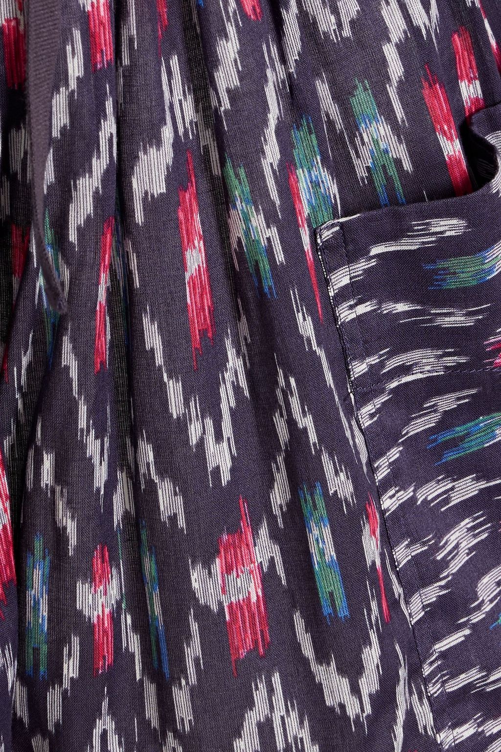 MARANT ÉTOILE Ledoria printed cotton-voile shorts