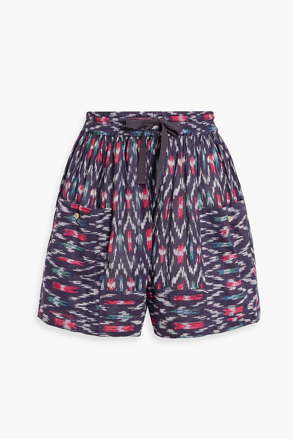 Marant Étoile Ledoria printed cotton-voile shorts