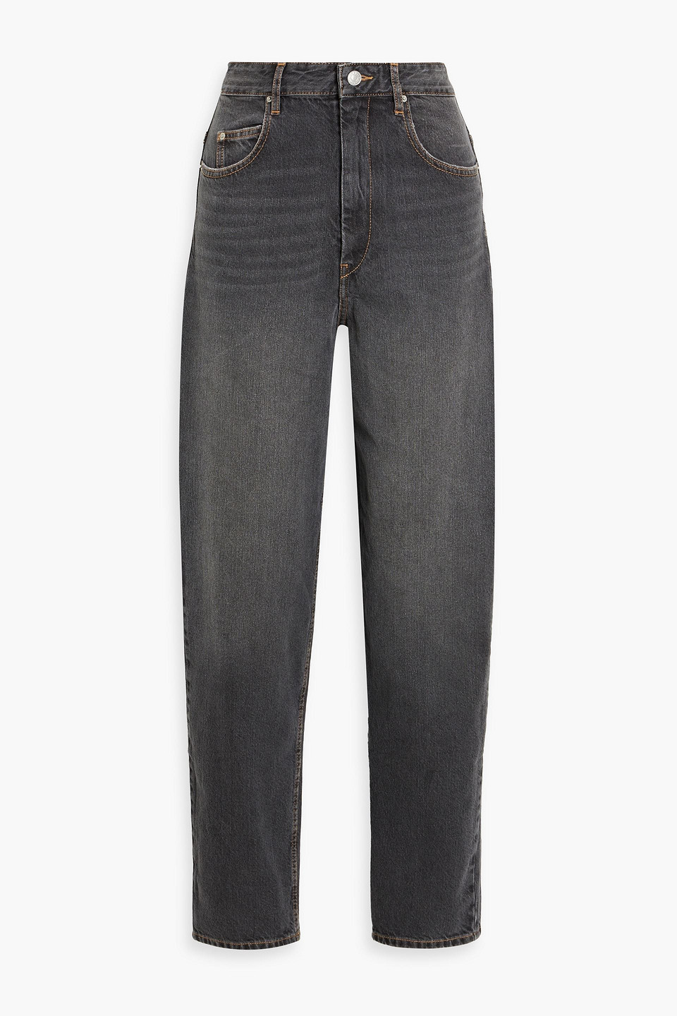 Isabel Marant Étoile Corsy High-rise Tapered Jeans