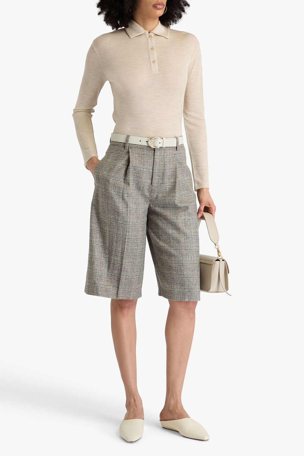 VINCE. Wool polo shirt