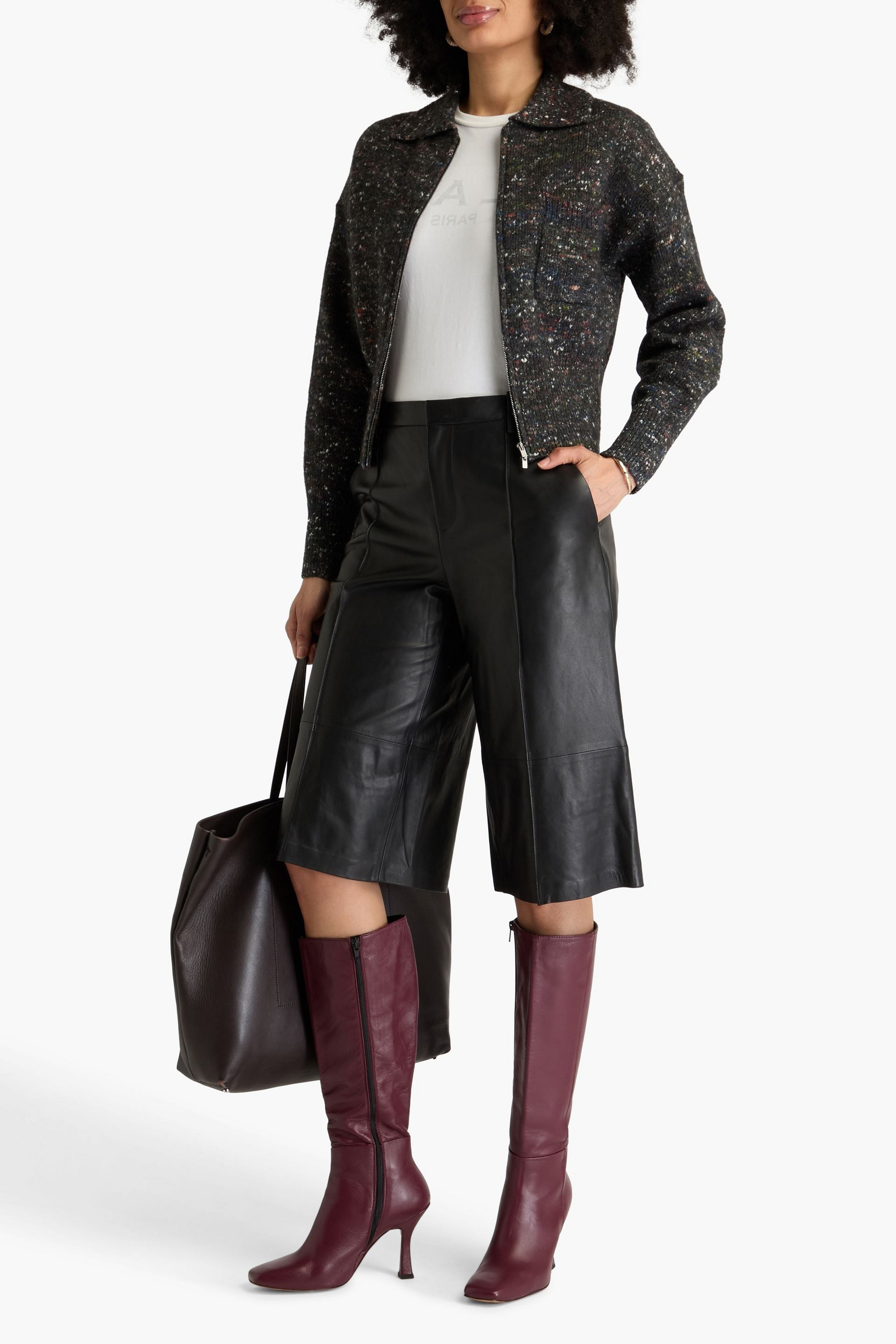 Vince Leather shorts