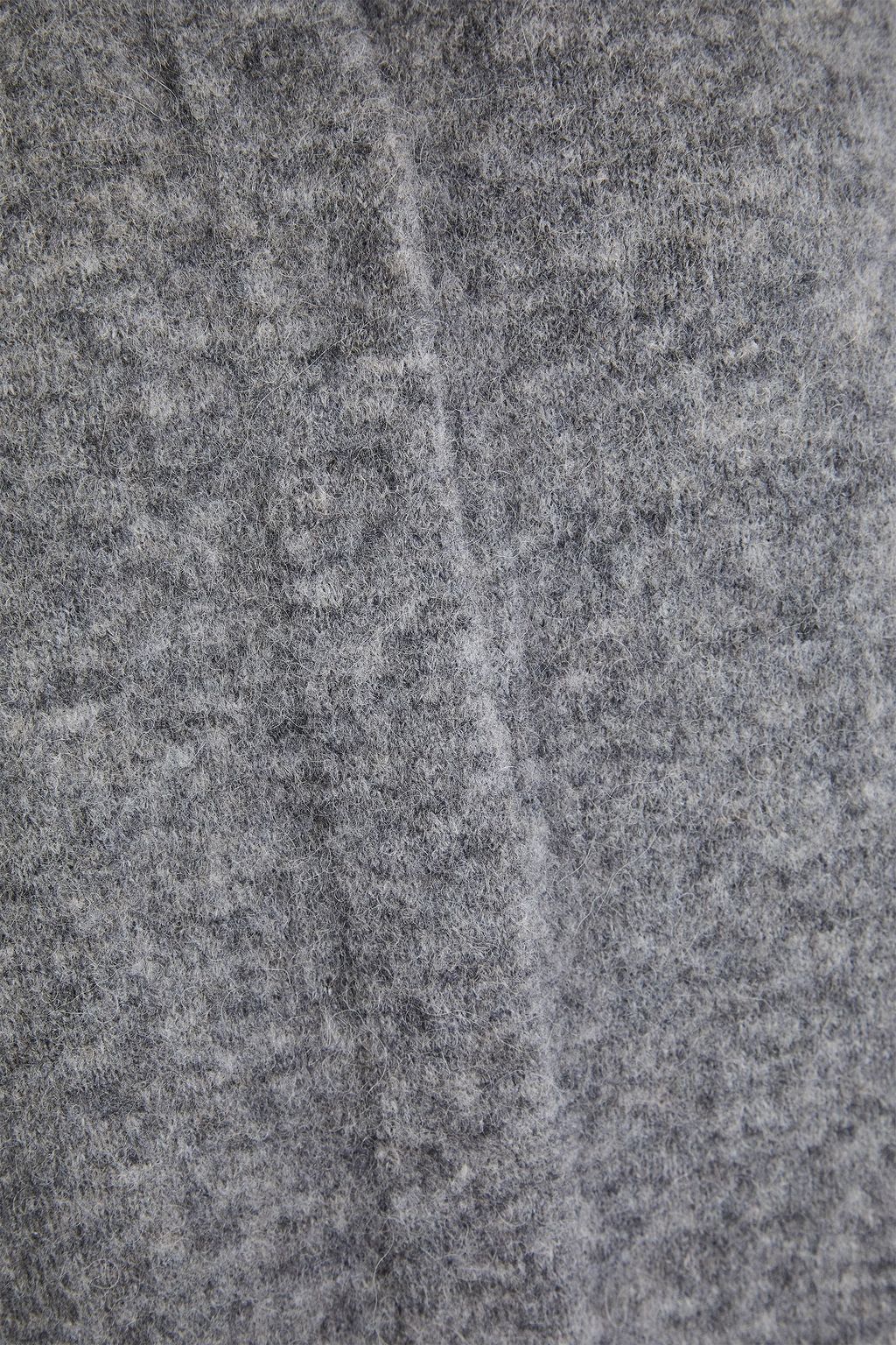 VINCE. Brushed knitted coat