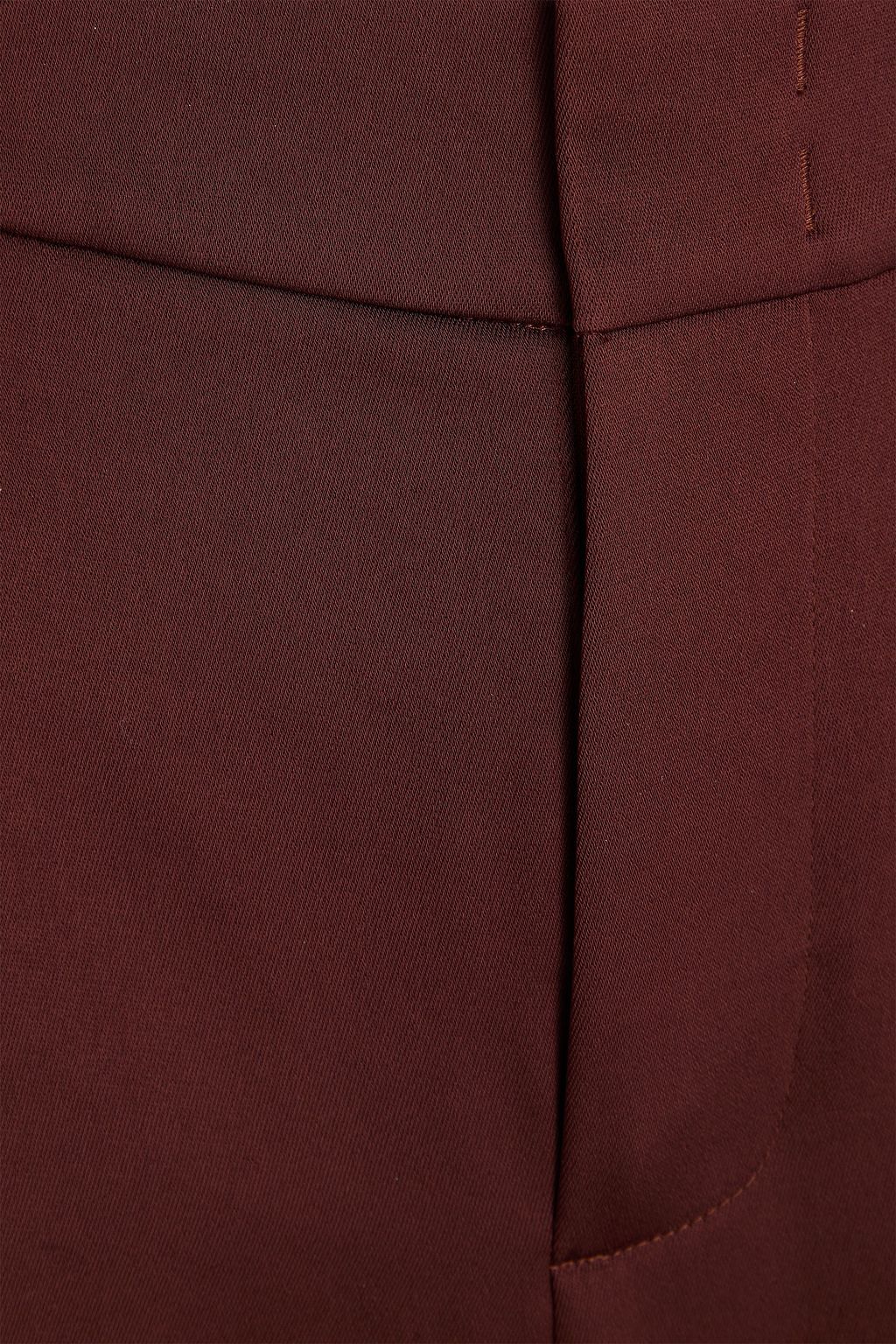 VINCE. Satin-crepe wide-leg pants