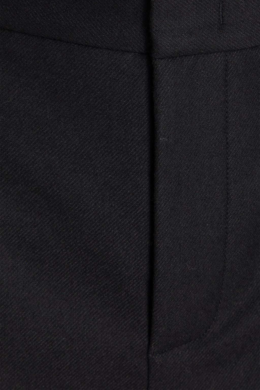 VINCE. Wool-blend flannel culottes