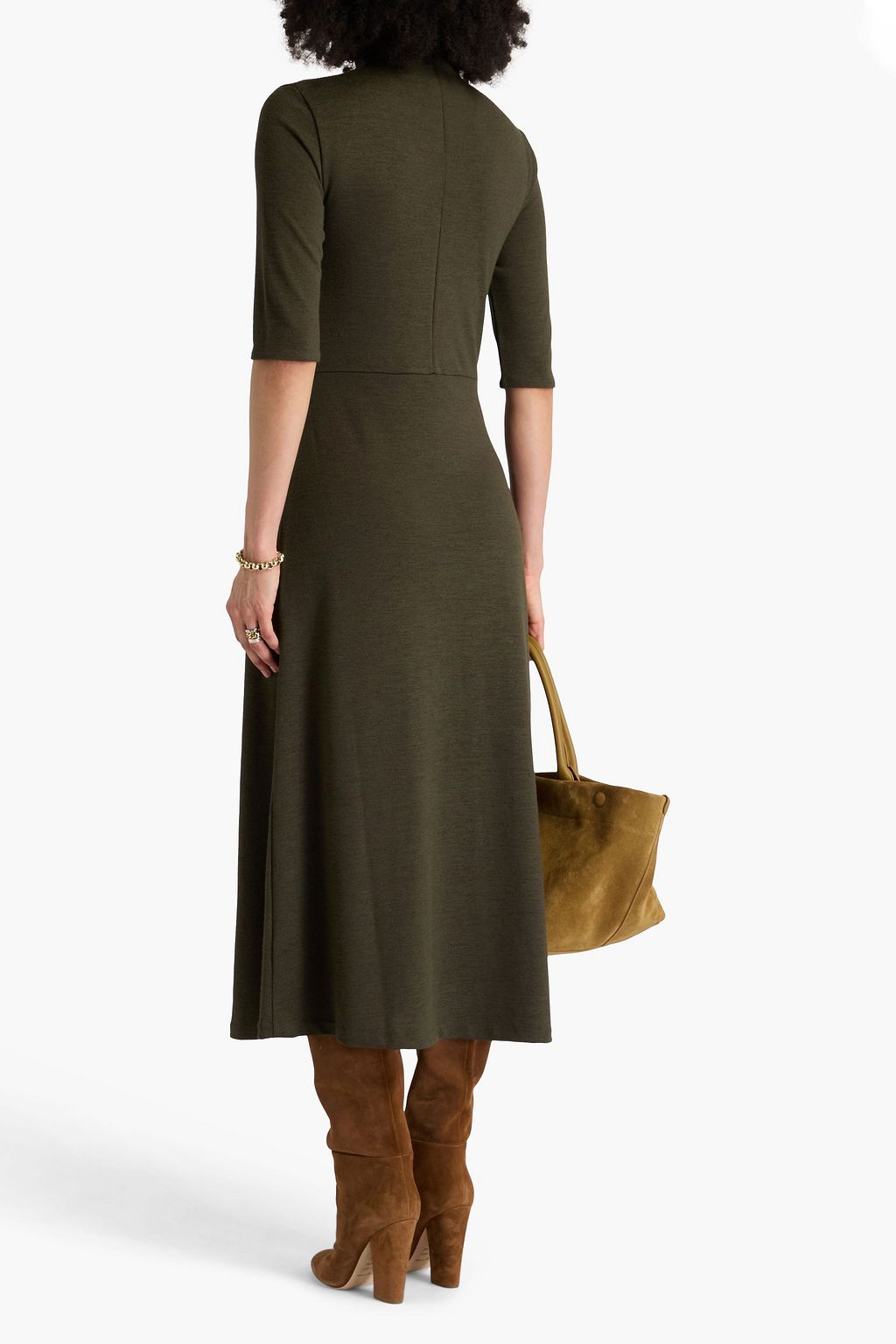 VINCE. Knitted midi dress